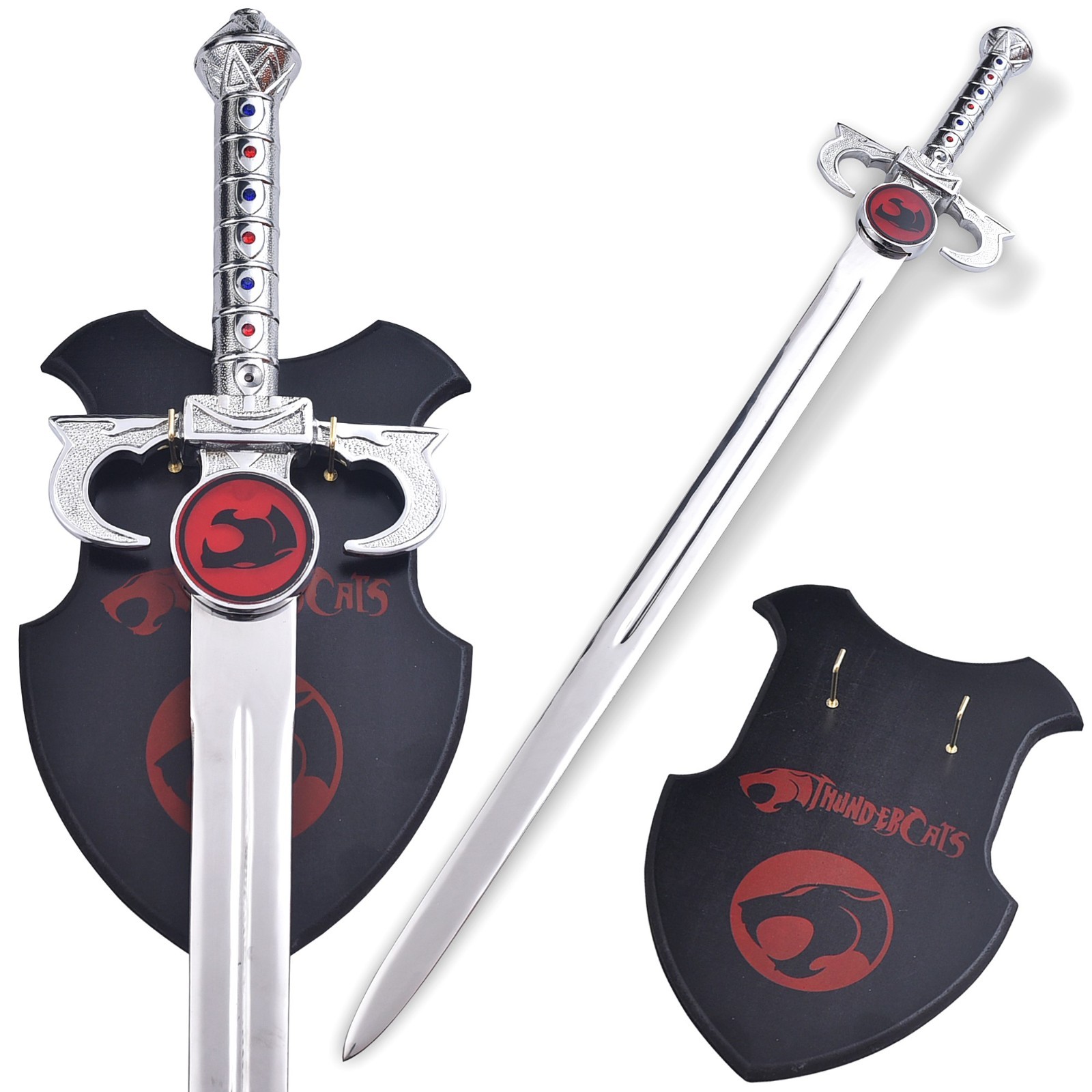 ThunderCats Sword Replica 39 Inch Metal Handle Light Wall Mount Display ThunderCats Sword Replica 39 Inch Metal Handle Light Wall Mount Display