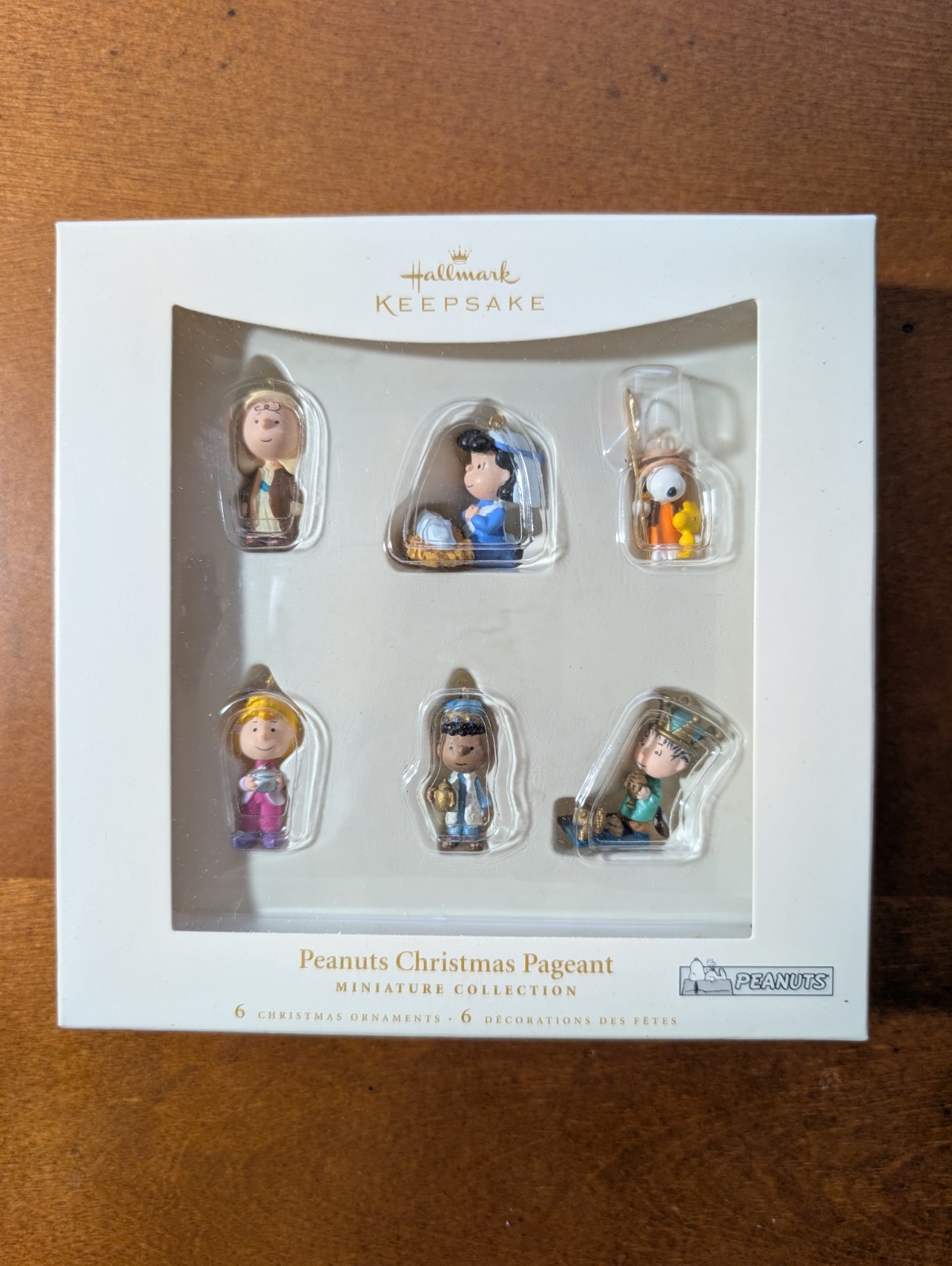 2006 Hallmark Keepsake Peanuts Christmas Pageant Miniature Ornament Set New NIB 2006 Hallmark Keepsake Peanuts Christmas Pageant Miniature Ornament Set New NIB