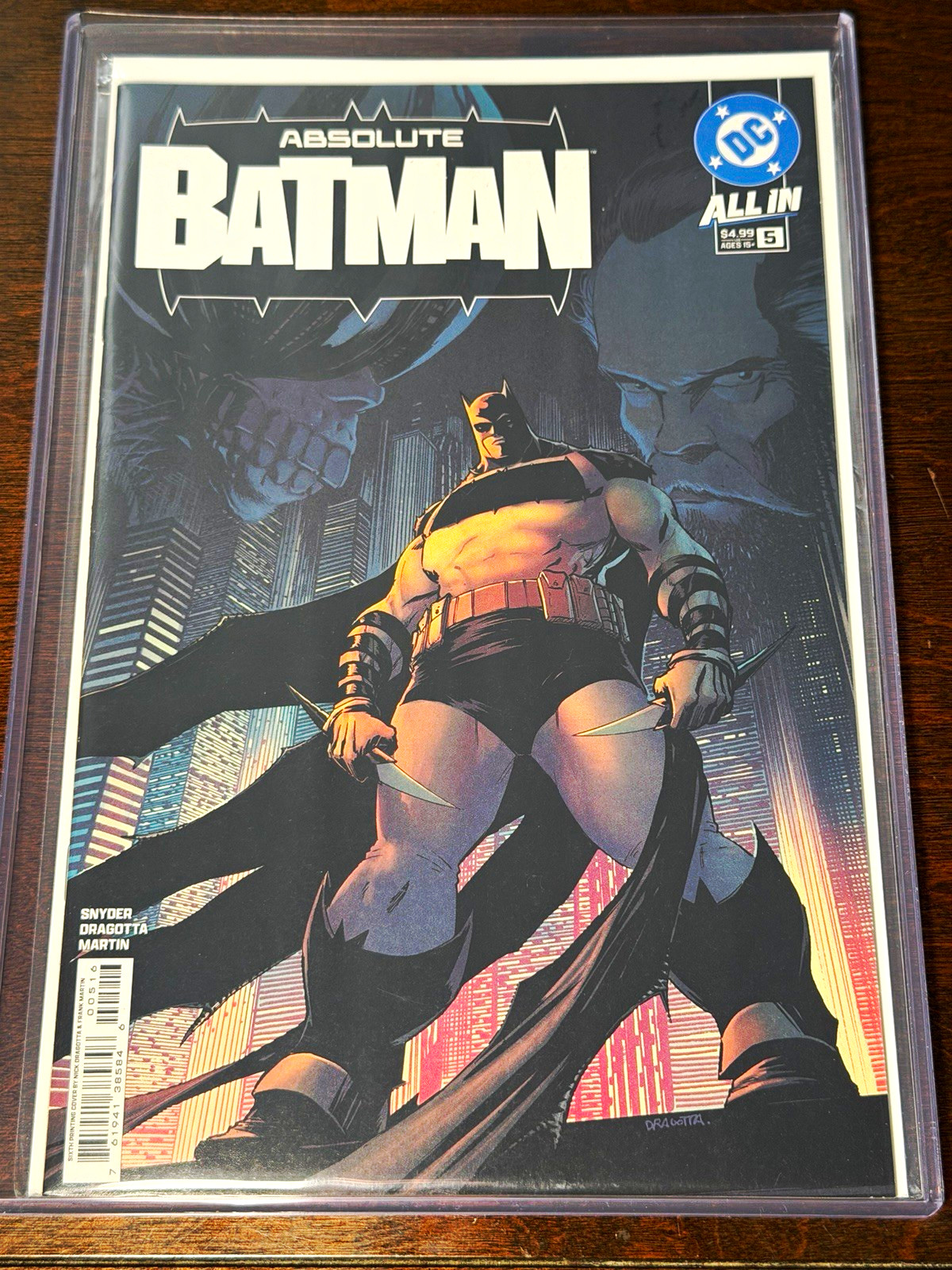 FREE SHIPPING DC Absolute Batman #5 (Modern Age) Snyder Dragotta Martin FREE SHIPPING DC Absolute Batman #5 (Modern Age) Snyder Dragotta Martin
