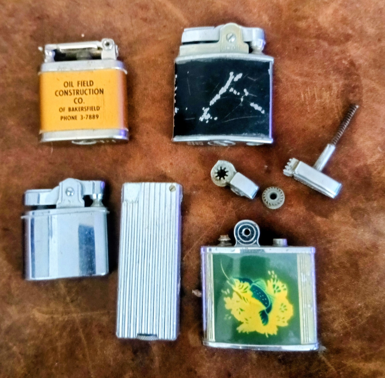 Lot Of Vintage Lighters Made In Japan And USA Hilton Lot Of Vintage Lighters Made In Japan And USA Hilton