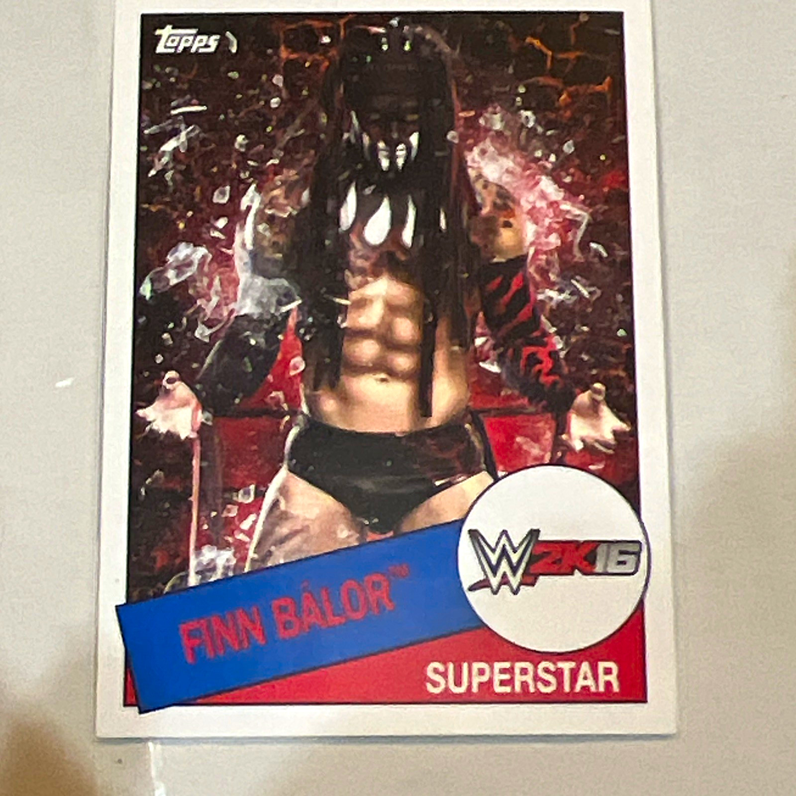 Topps 2016 WWE 2K16 Finn Balor Superstar Trading Card #3 of 8 Topps 2016 WWE 2K16 Finn Balor Superstar Trading Card #3 of 8