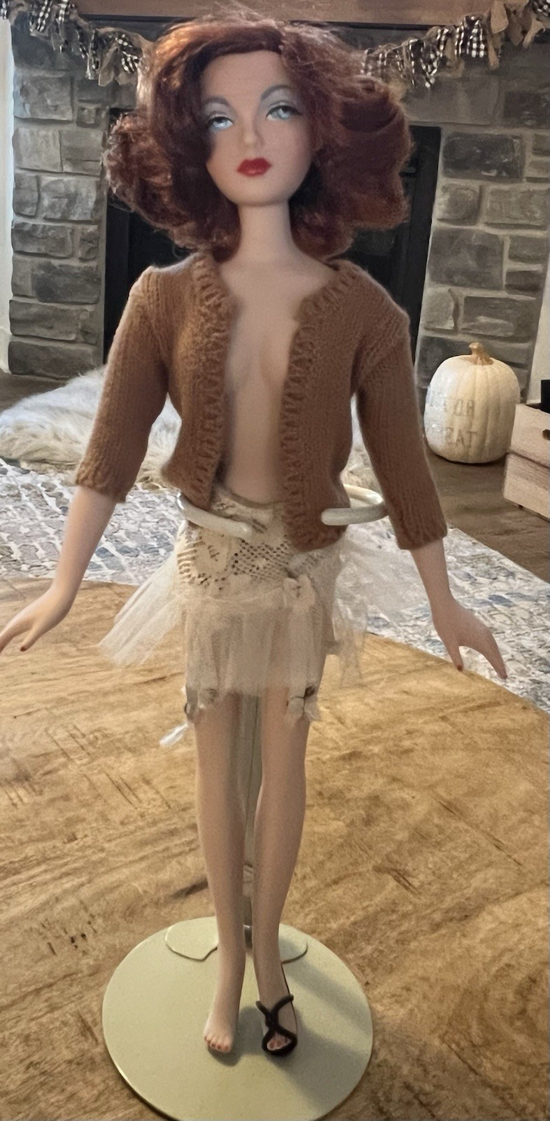 Vintage 15” Red Hair Doll Gene By Mel Odom 1995 Stand Not Included Vintage 15” Red Hair Doll Gene By Mel Odom 1995 Stand Not Included