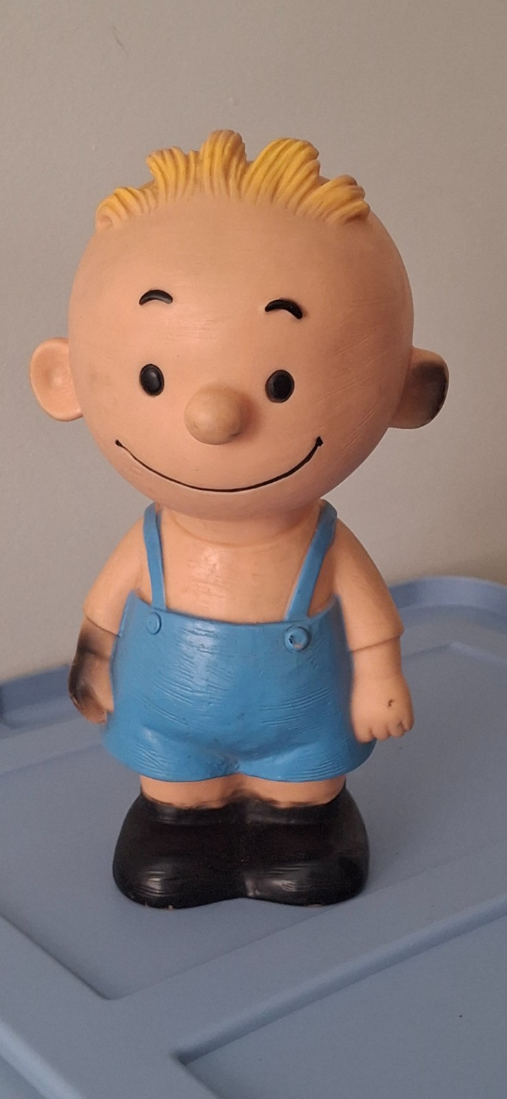 RARE Vintage 1961 Hungerford Peanuts Pig-Pen Vinyl Figure Dirt Smudges 9 RARE Vintage 1961 Hungerford Peanuts Pig-Pen Vinyl Figure Dirt Smudges 9