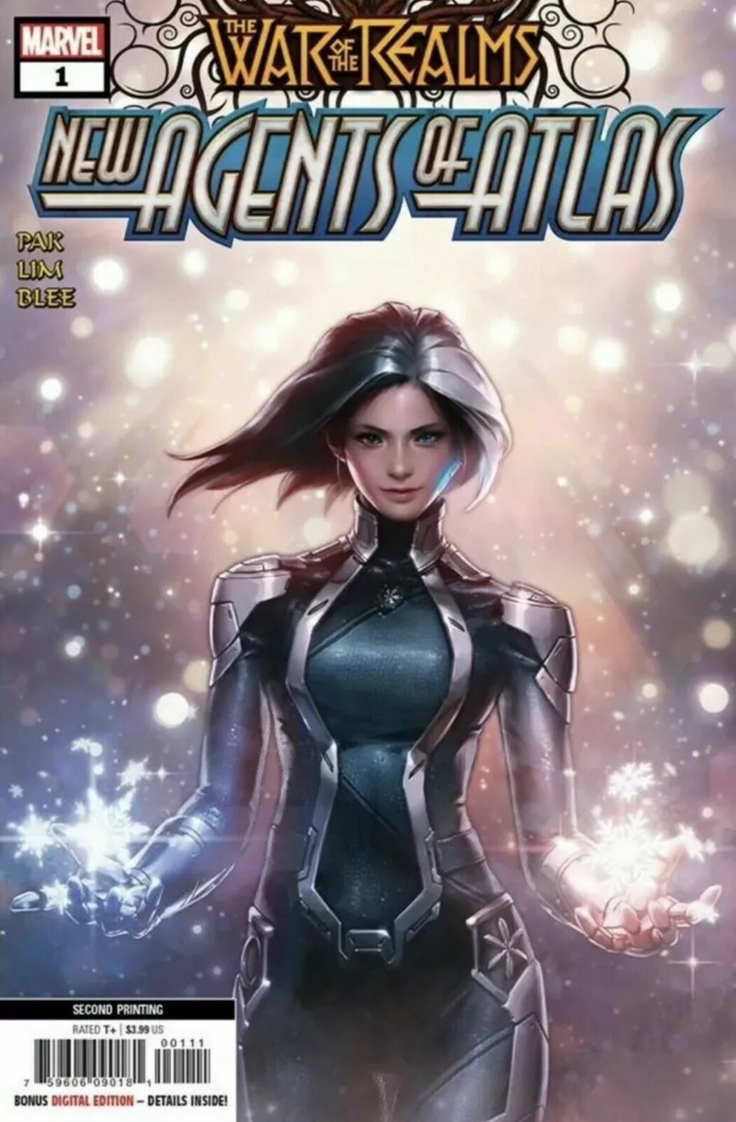 War Of Realms New Agents Of Atlas #1 Jeehyung Lee 2nd Print Variant NM War Of Realms New Agents Of Atlas #1 Jeehyung Lee 2nd Print Variant NM