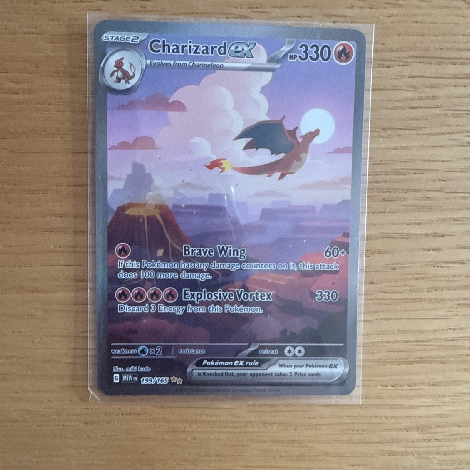 Pokémon TCG Scarlet & Violet 151 Charizard ex 199/165 Full Art Holo SIR Pokémon TCG Scarlet & Violet 151 Charizard ex 199/165 Full Art Holo SIR