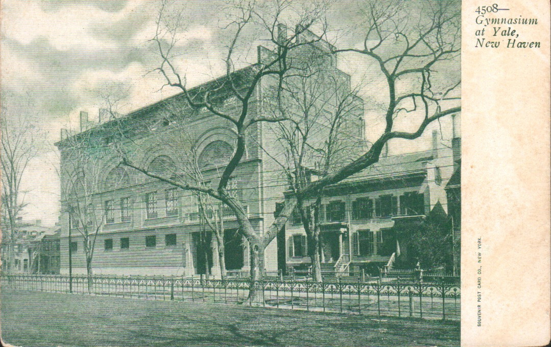 New Haven, CT, Yale University, Gymnasium Postcard 1762 New Haven, CT, Yale University, Gymnasium Postcard 1762