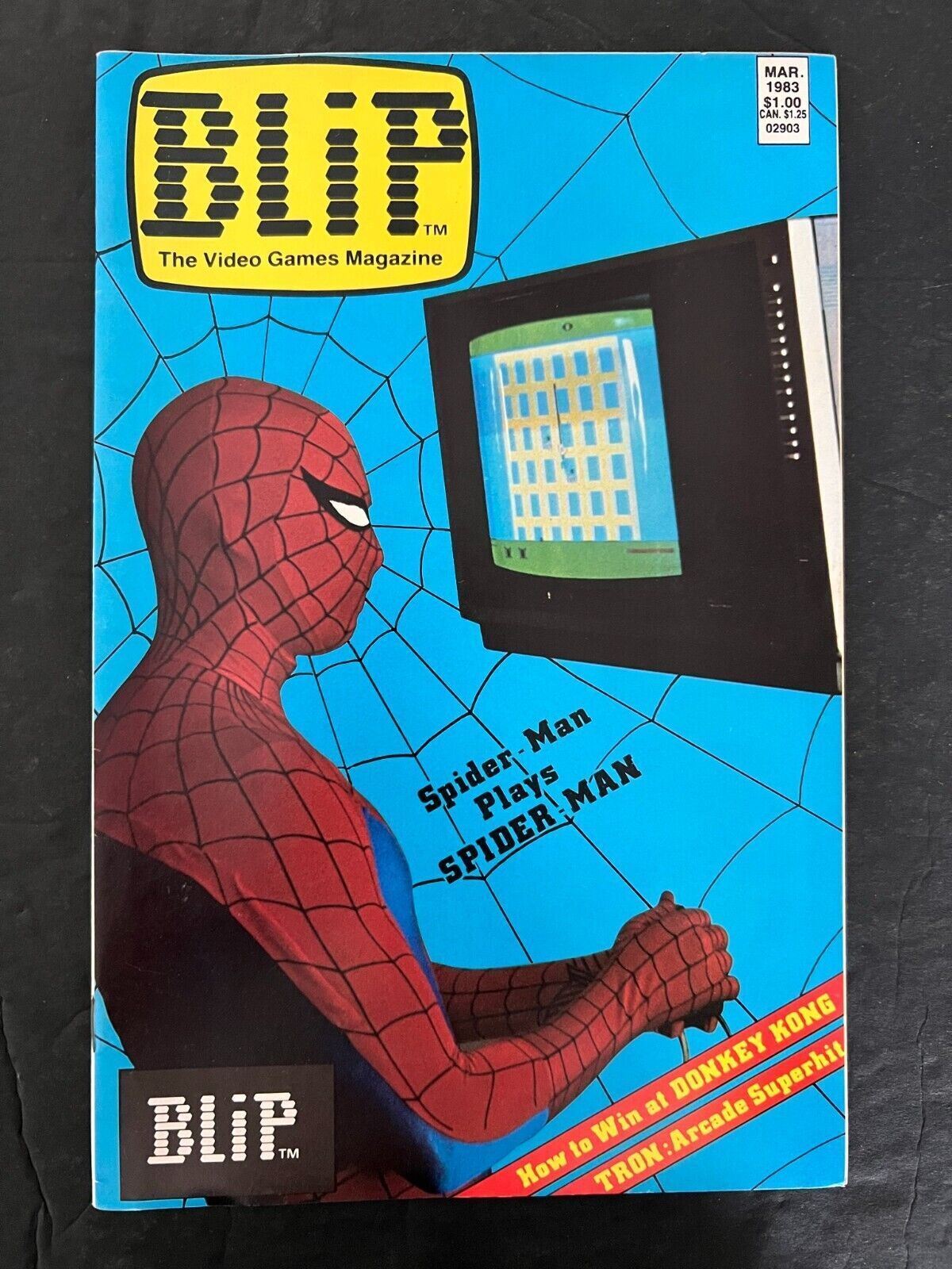 Blip The Video Game Magazine #2  Marvel Publications  1983 Vf  (C2)