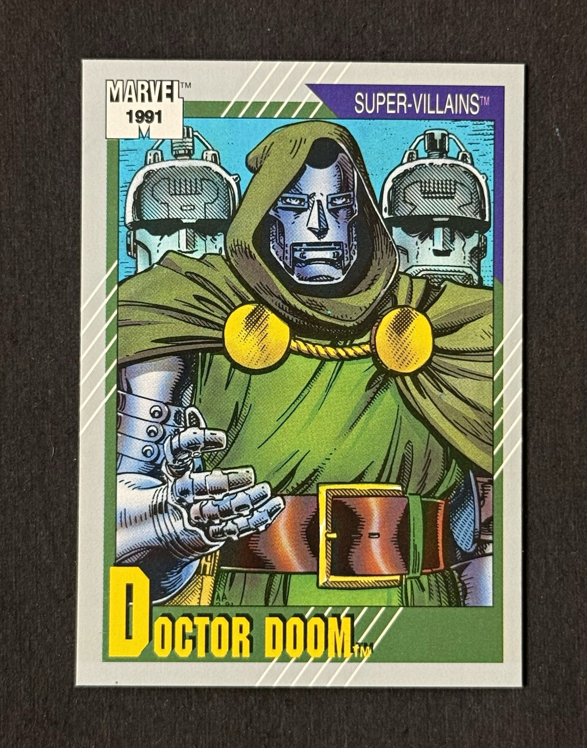 1991 Impel Marvel Super-Villains Doctor Doom #88 Trading Card 1991 Impel Marvel Super-Villains Doctor Doom #88 Trading Card
