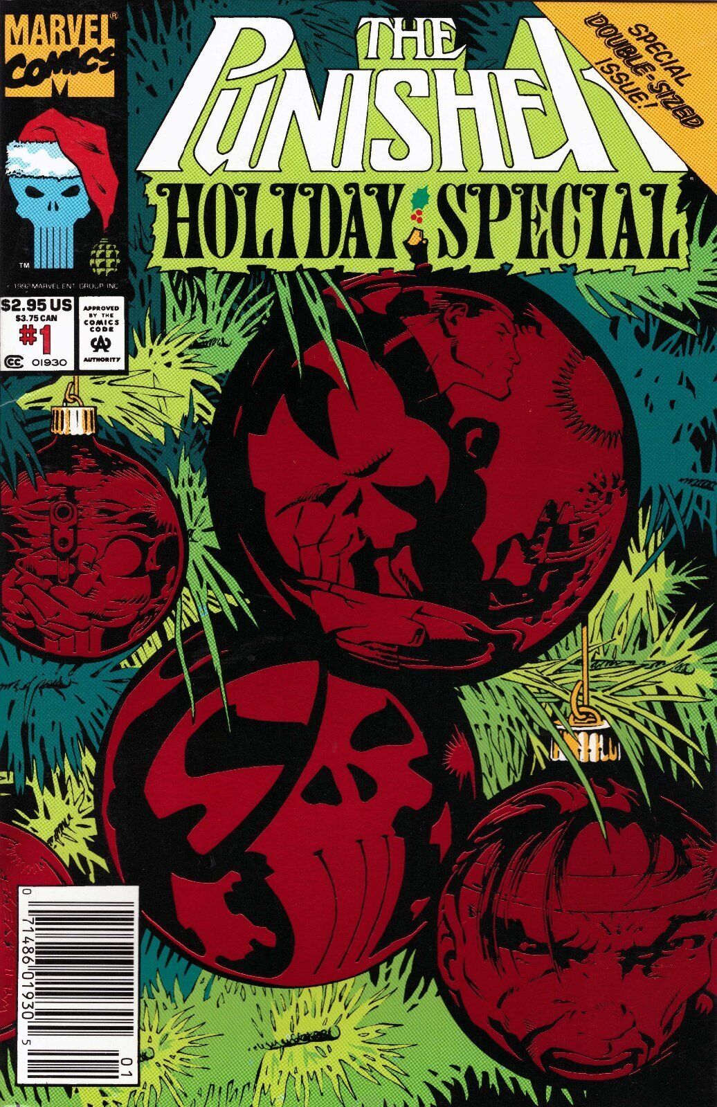 The Punisher Holiday Special #1 Newsstand Cover (1993-1995) Marvel