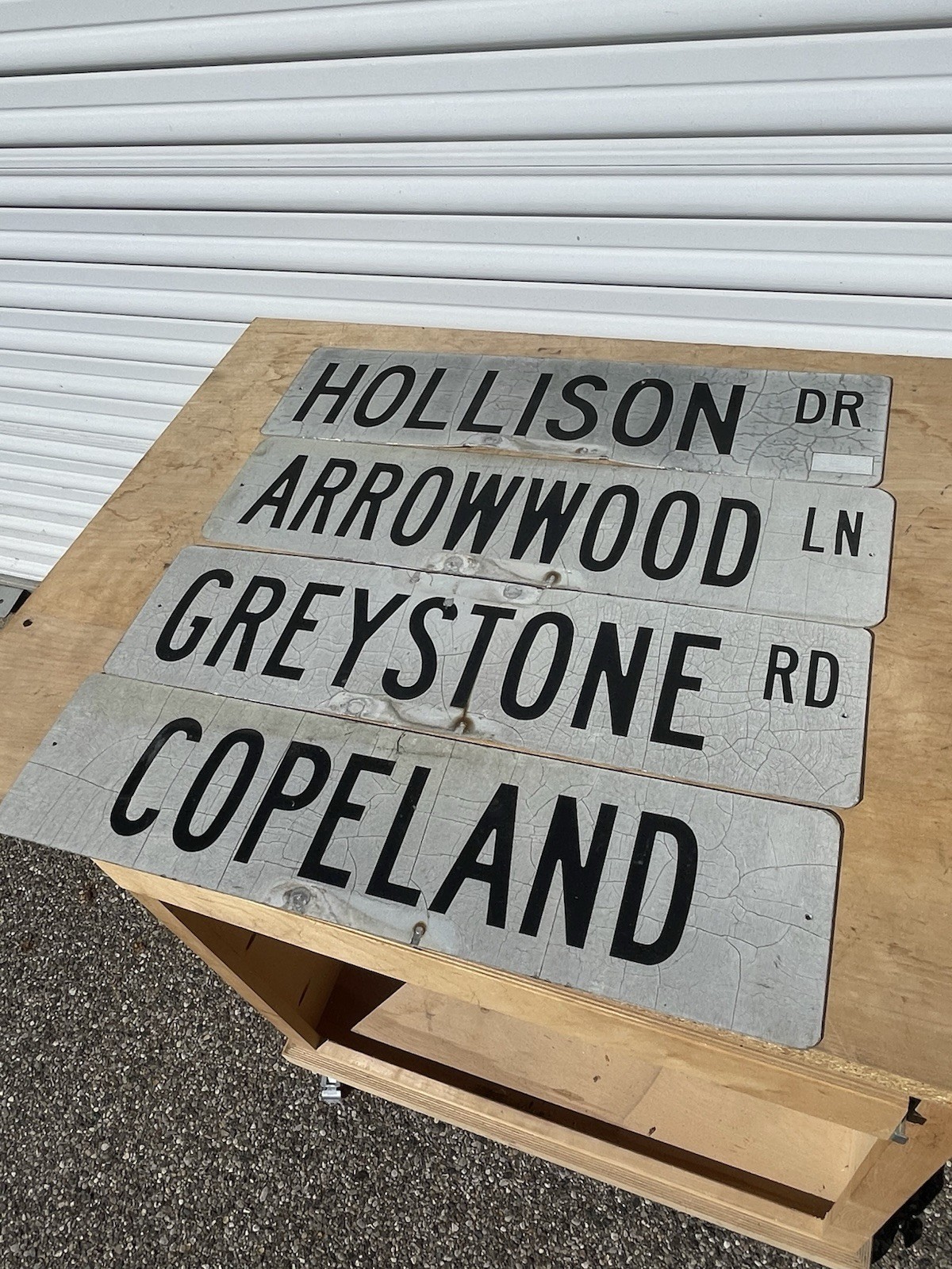 Vintage Estate Fresh Street Sign Lot Cool Pieces
