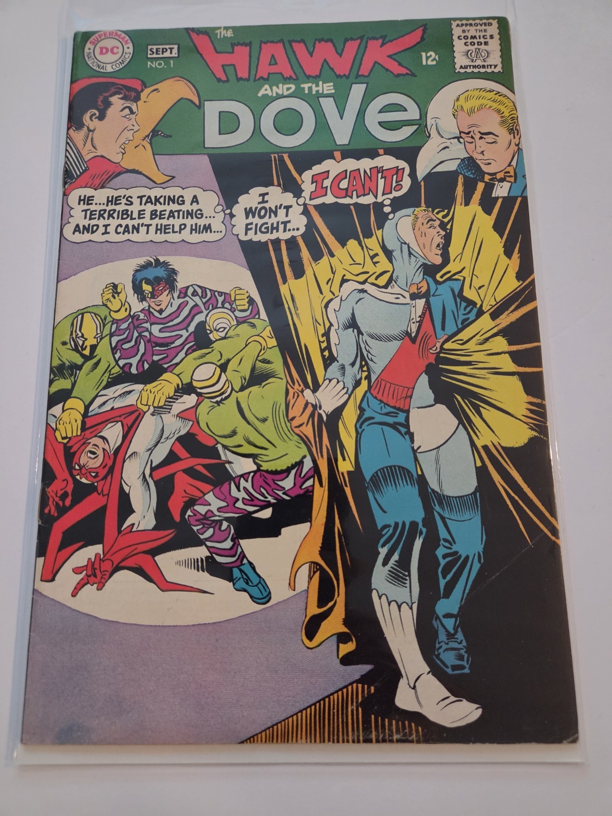The Hawk And The Dove #1 DC Comics 1968 The Hawk And The Dove #1 DC Comics 1968