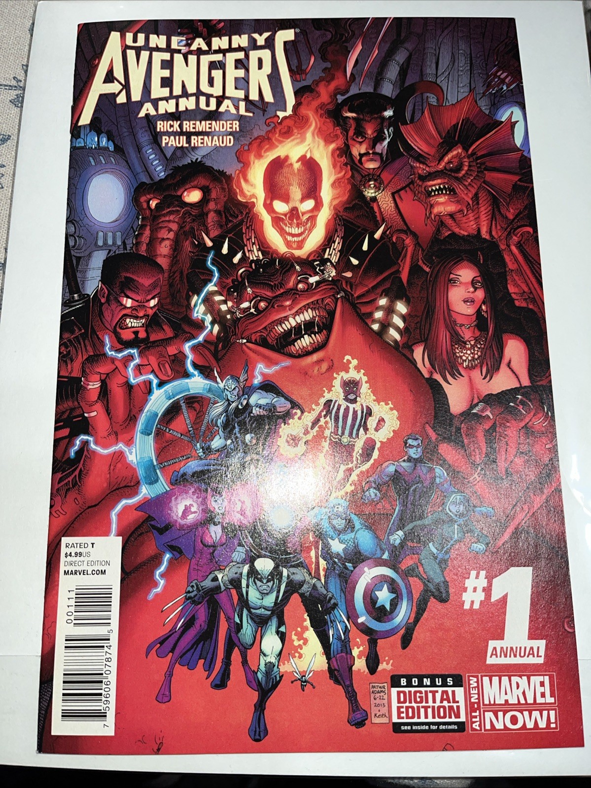 Uncanny The Avengers Annual #1 (Marvel Comics June 2014) Uncanny The Avengers Annual #1 (Marvel Comics June 2014)