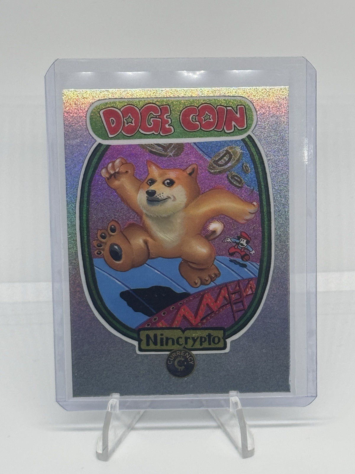 Dogecoin MR3 - 2022 Cardsmiths Currency Series 1 Meta Rare MR#3 crystal sparkle Dogecoin MR3 - 2022 Cardsmiths Currency Series 1 Meta Rare MR#3 crystal sparkle