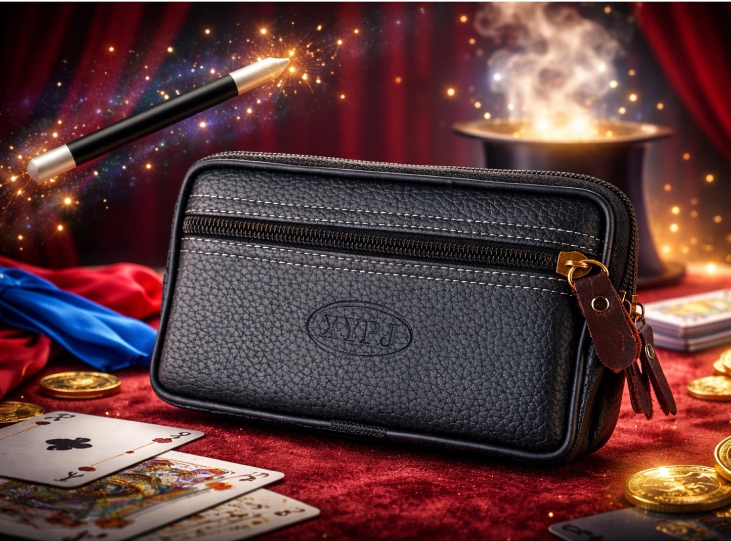 EDC Everyday Carry Magicians close up bag- Holds decks of cards And More EDC Everyday Carry Magicians close up bag- Holds decks of cards And More