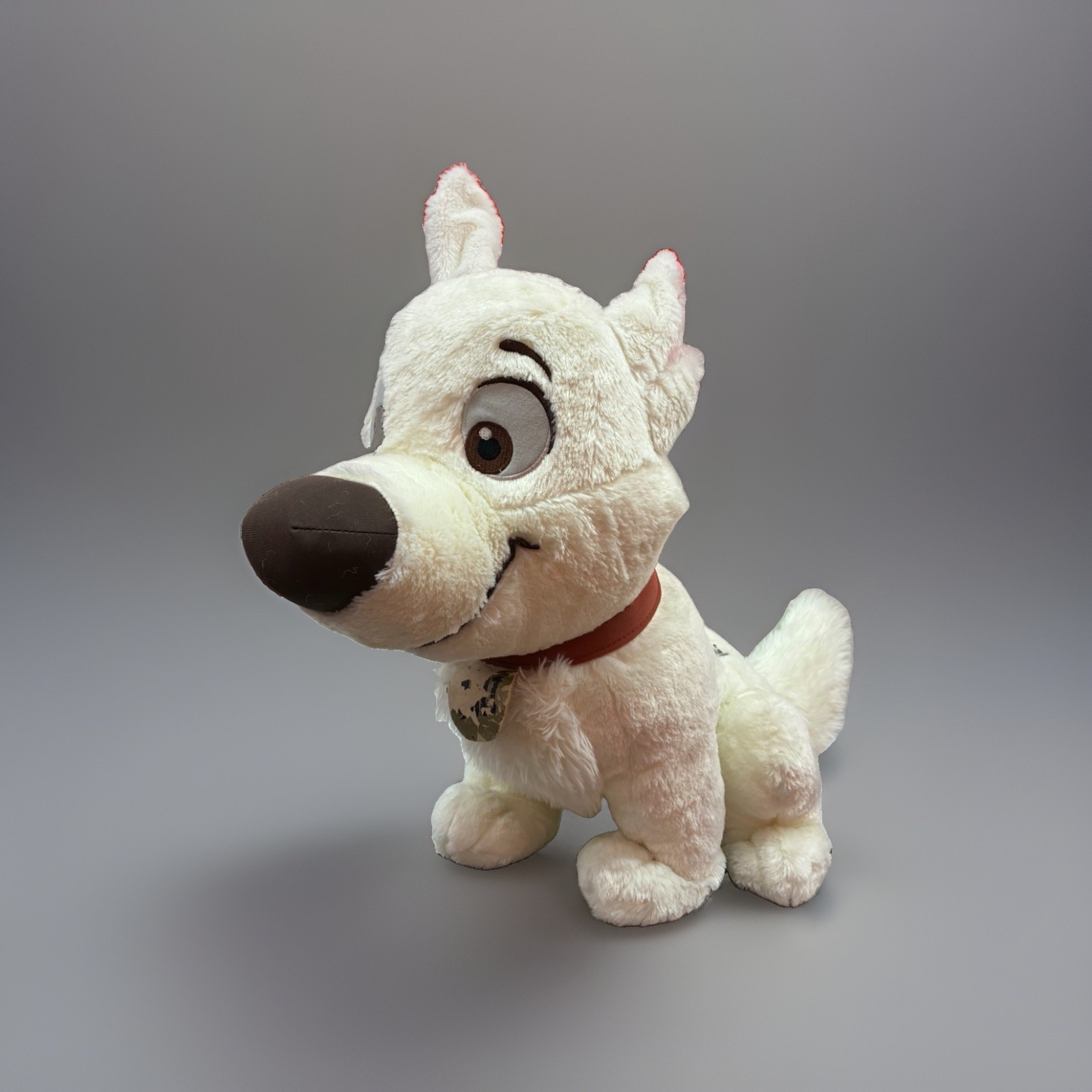 Disney Store Bolt Plush Dog Large Jumbo 20” Disney Lightning White Dog SEE Disney Store Bolt Plush Dog Large Jumbo 20” Disney Lightning White Dog SEE