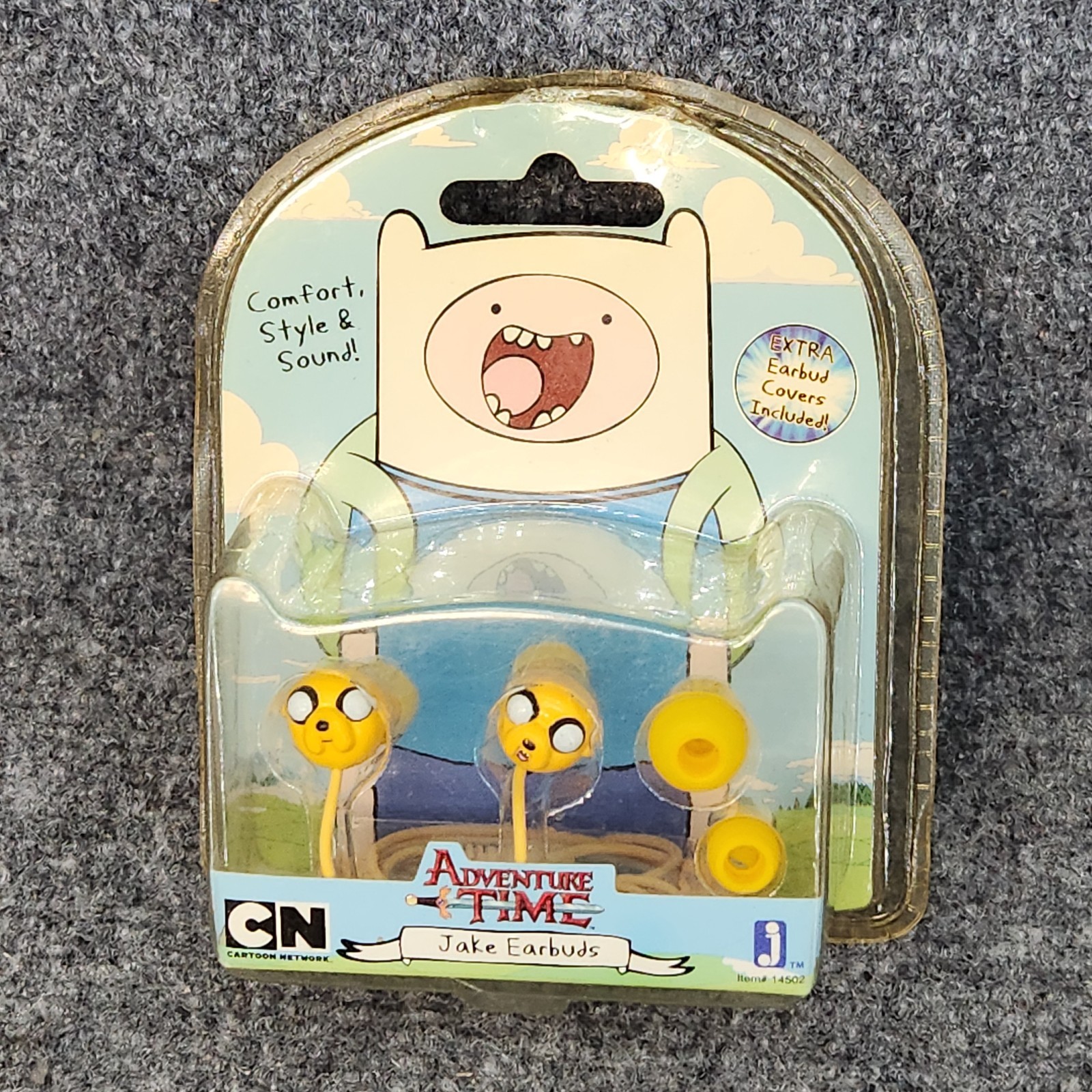 RARE Jazwares Adventure Time Jake Yellow Earbuds MPN 14502
