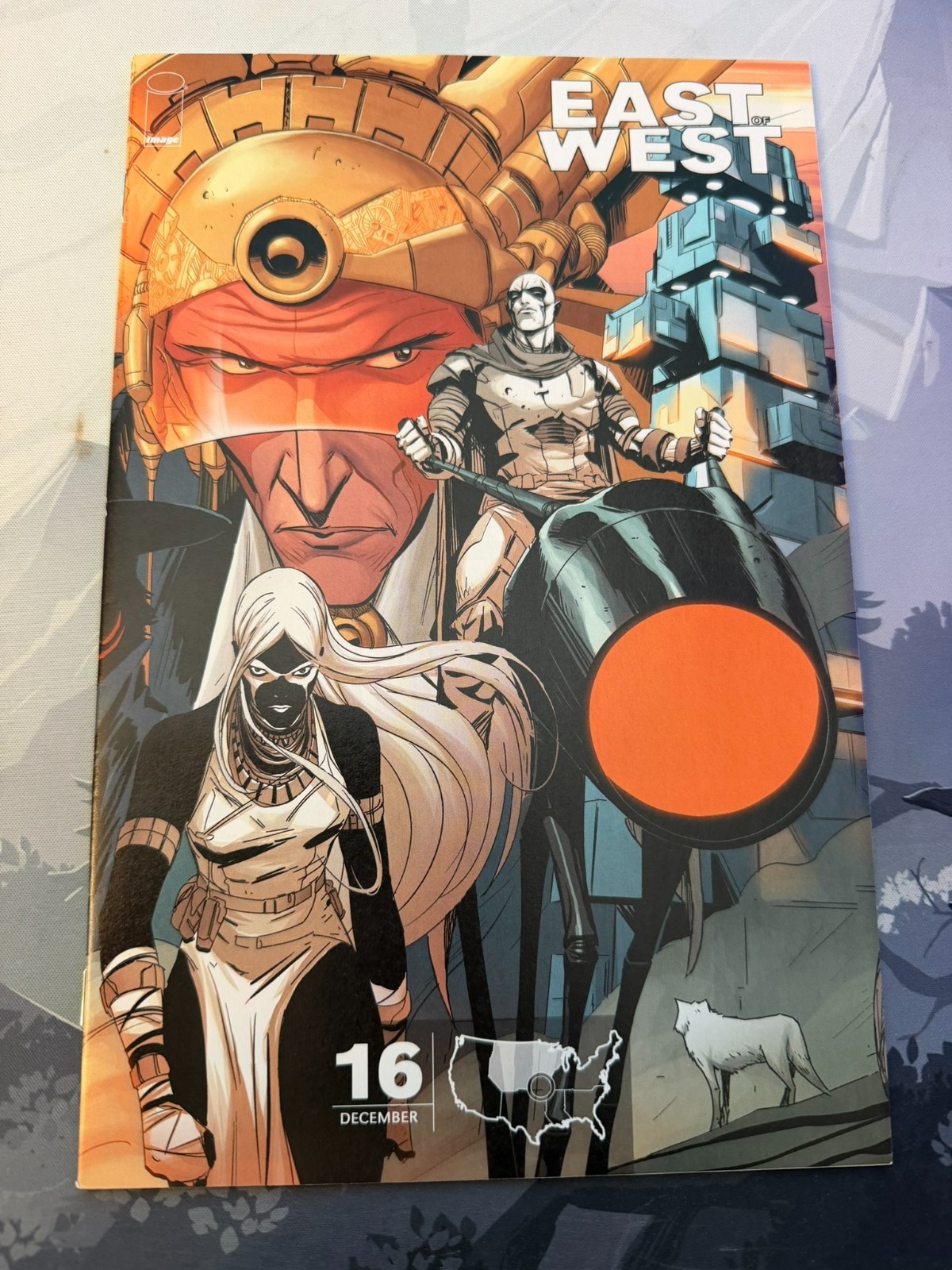 East of West #16 Cover D Jonathan Hickman Nick Dragotta Image Comics East of West #16 Cover D Jonathan Hickman Nick Dragotta Image Comics
