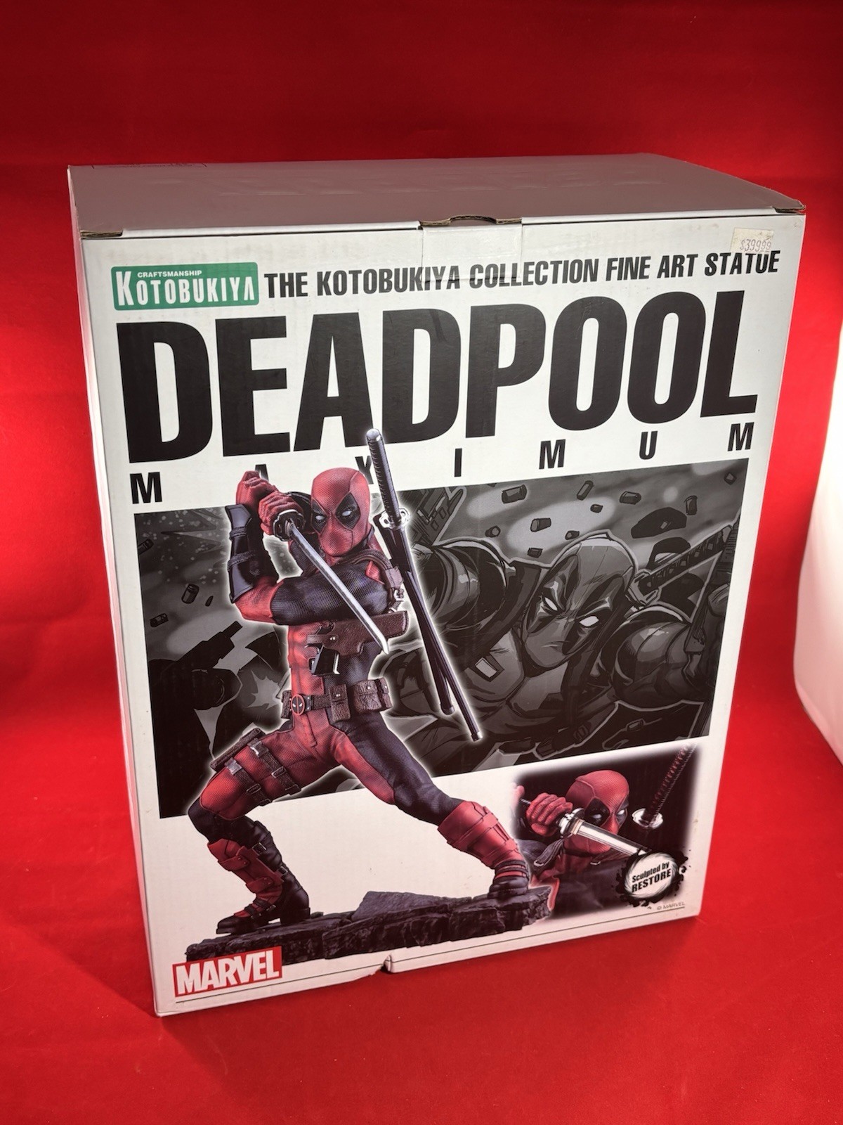 Kotobukiya Deadpool Maximum 1/6 Scale Fine Art Statute NIB Limited 900 units