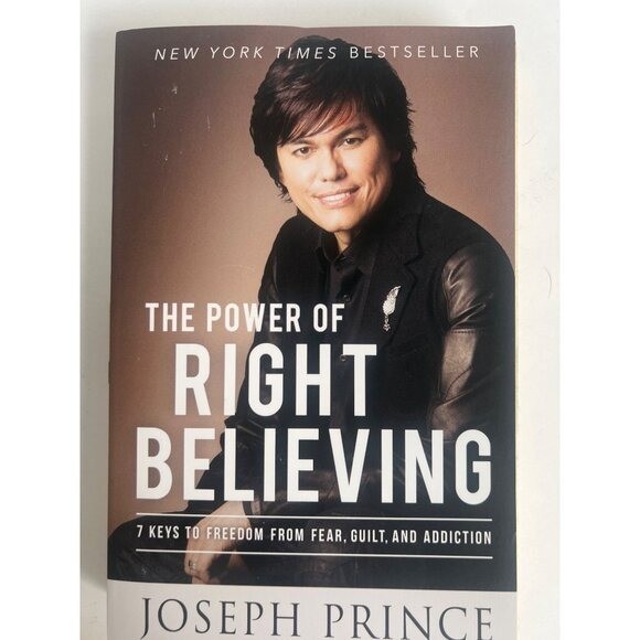 Joseph Prince The Power Of Right Believing Paperback Christian Living Self-Help Joseph Prince The Power Of Right Believing Paperback Christian Living Self-Help