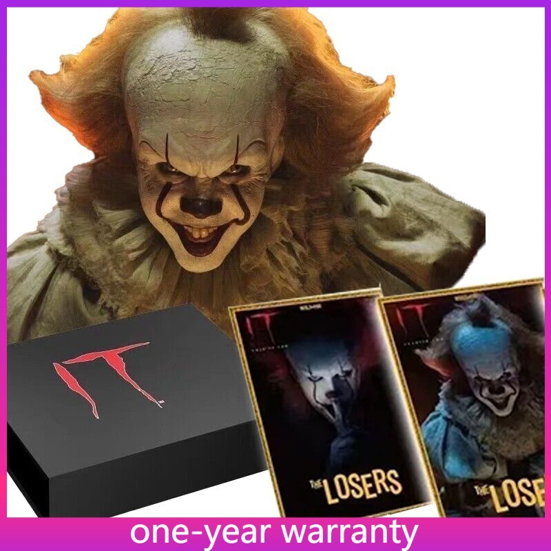 OFFICIAL IT WB Horror Trading Cards Premium Hobby Booster Box 6 Pack+Card Brick OFFICIAL IT WB Horror Trading Cards Premium Hobby Booster Box 6 Pack+Card Brick