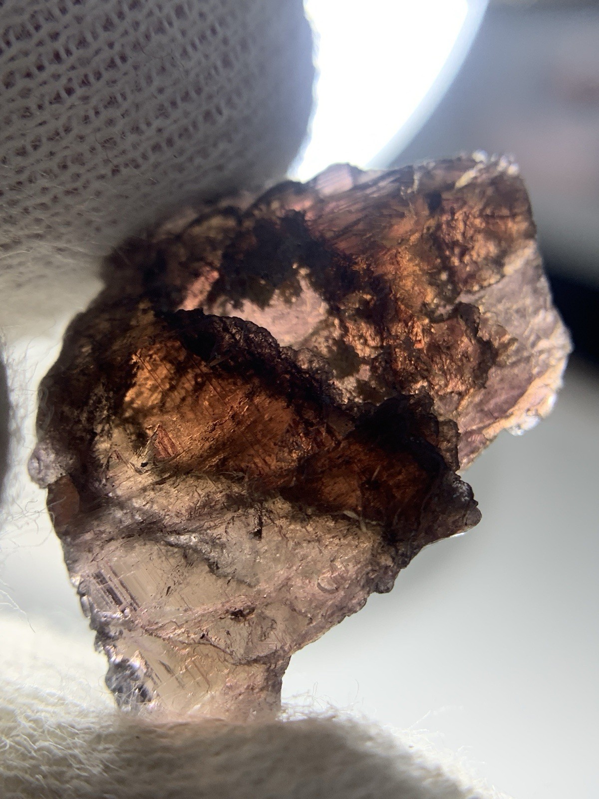 11.40 CRTs Natural Rare Raw Rough Axinite Crystal From Afghanistan 11.40 CRTs Natural Rare Raw Rough Axinite Crystal From Afghanistan