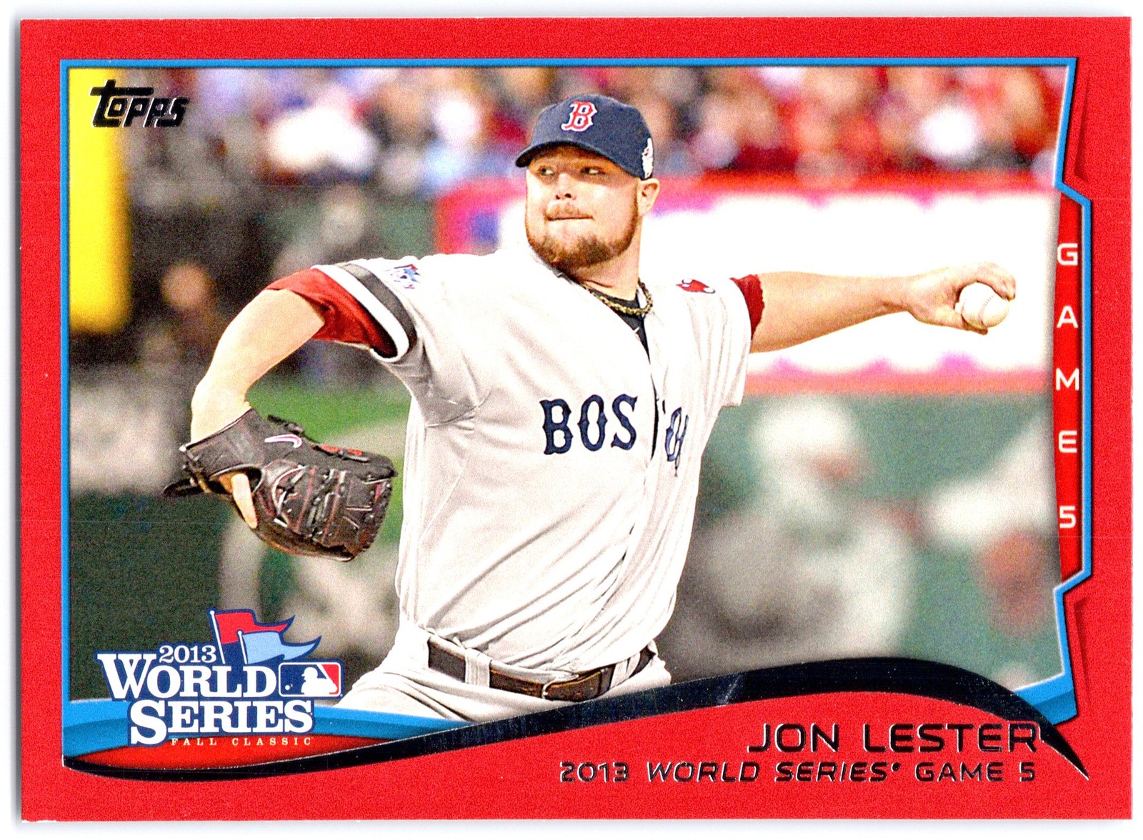 2014 Topps #206 Jon Lester Red 2014 Topps #206 Jon Lester Red