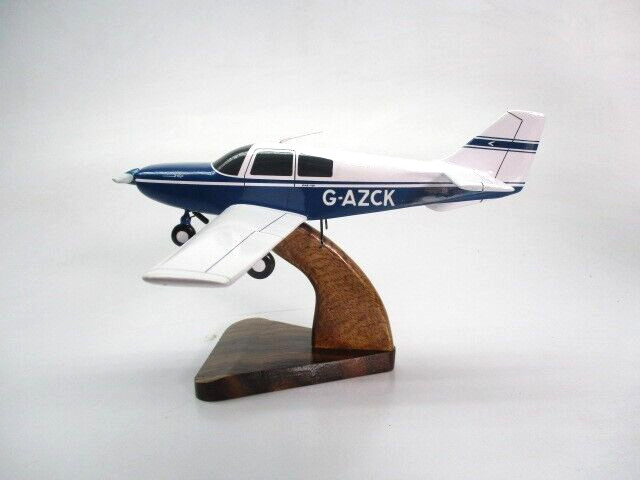 B-121 Pup Beagle B121 Aircraft Desktop Mahogany Kiln Dried Wood Model Small New