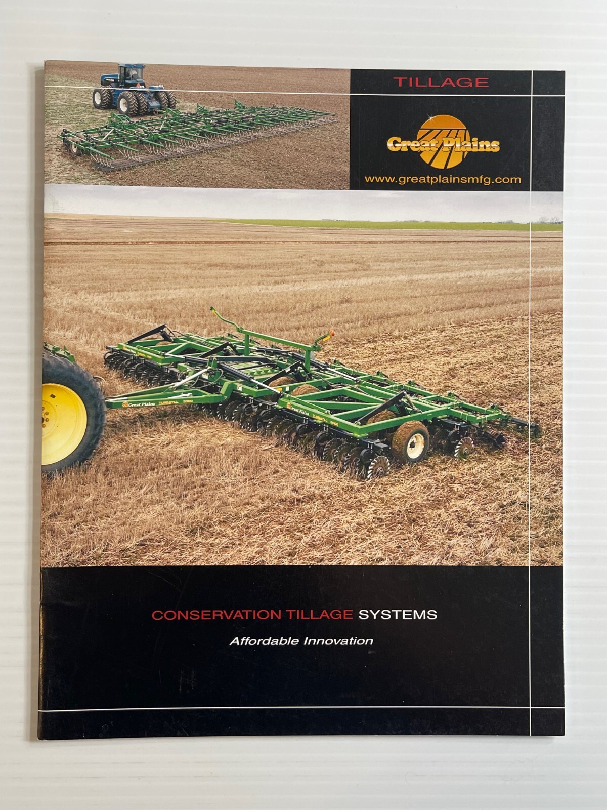 Great Plains - Conservation Tillage Sales Brochure *Original 2000s Brochure*