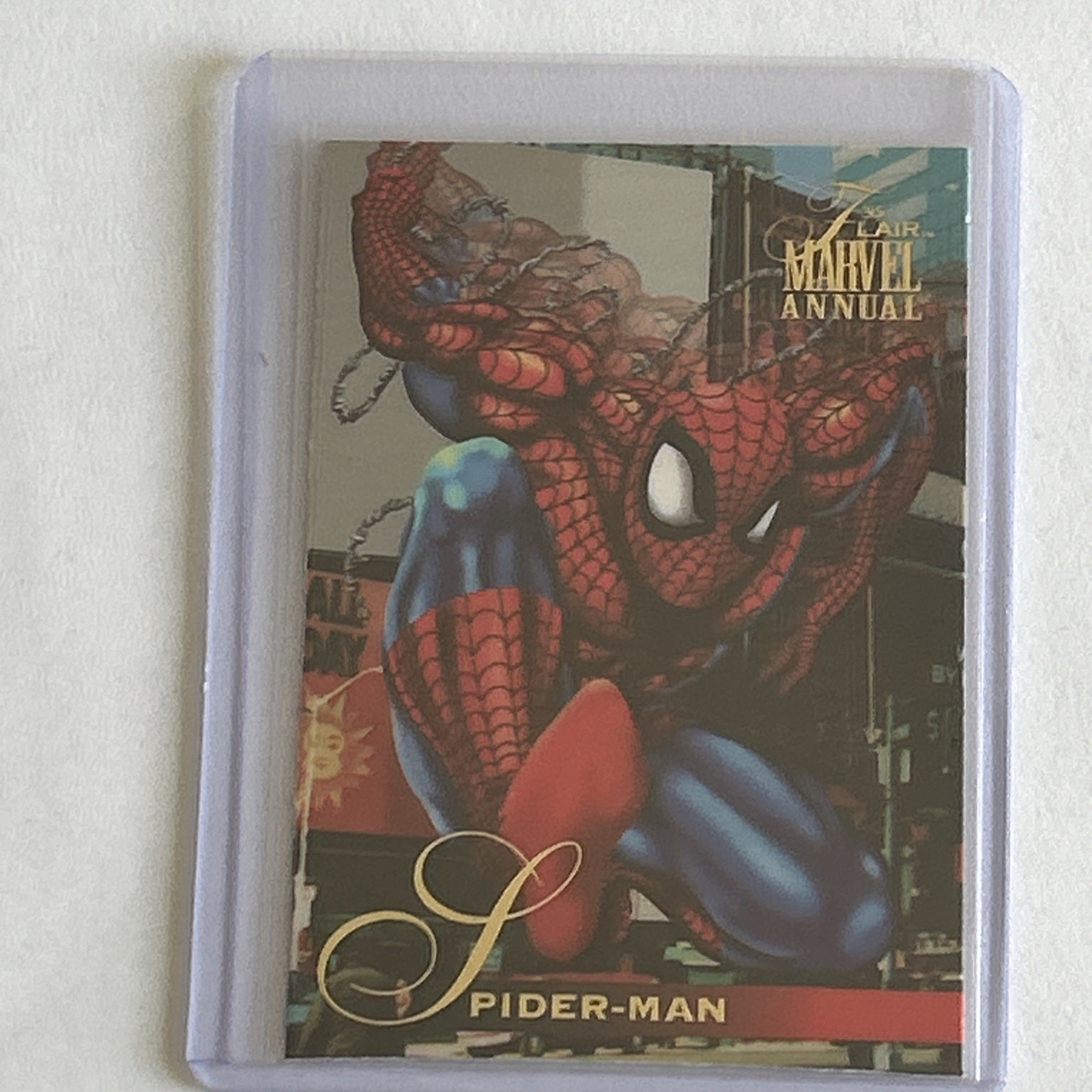 1995 Flair Marvel Annual Spider-man And Salome