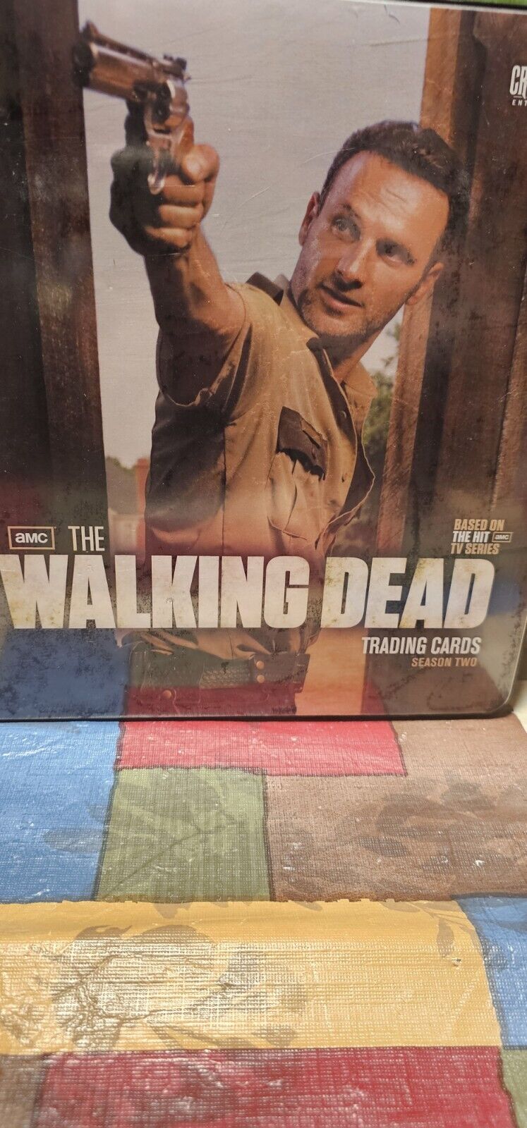 The Walking Dead Season 2 Card Binder Plus Lot Of Cards