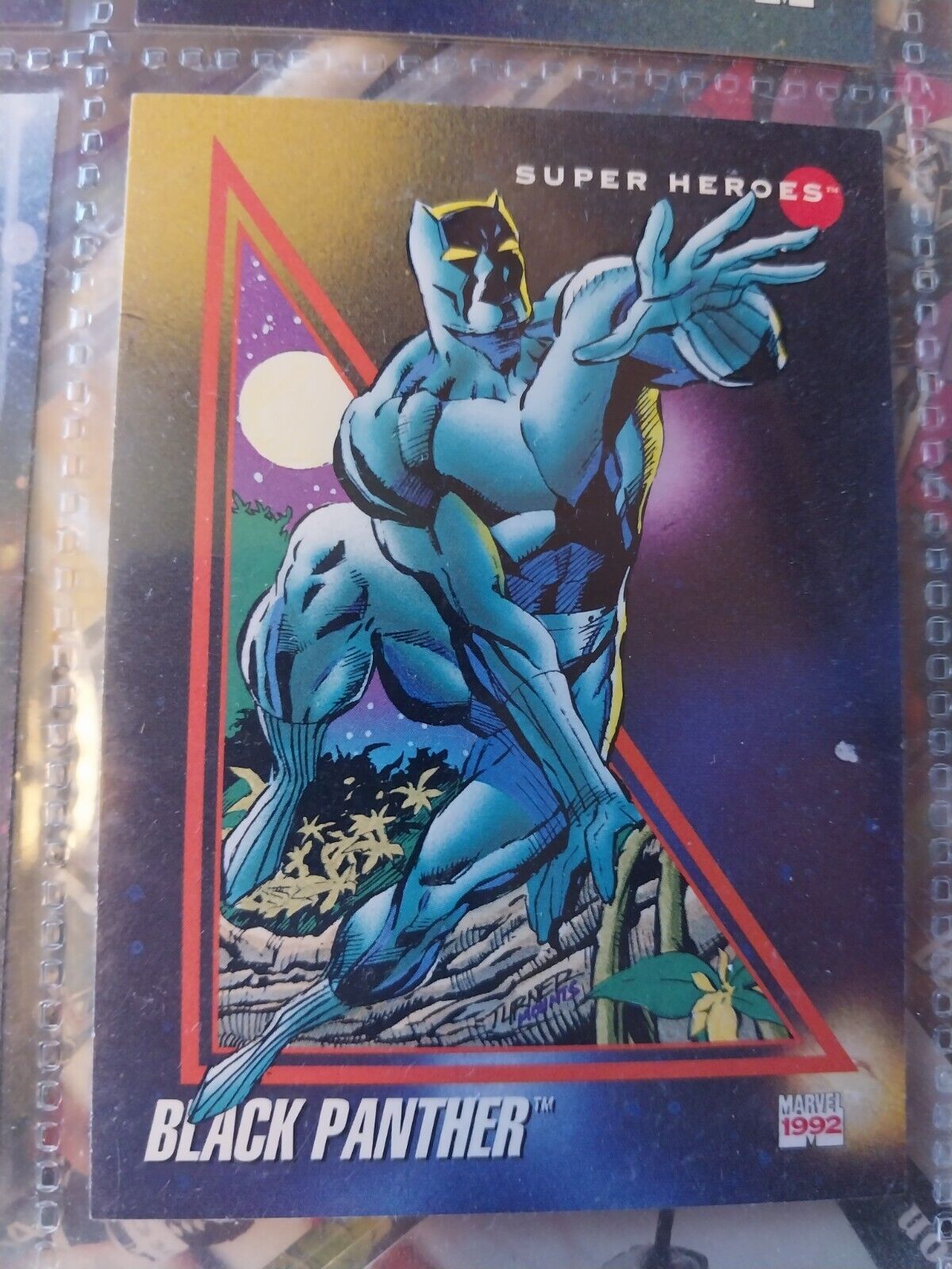 Black Panther Trading Card Marvel Comics