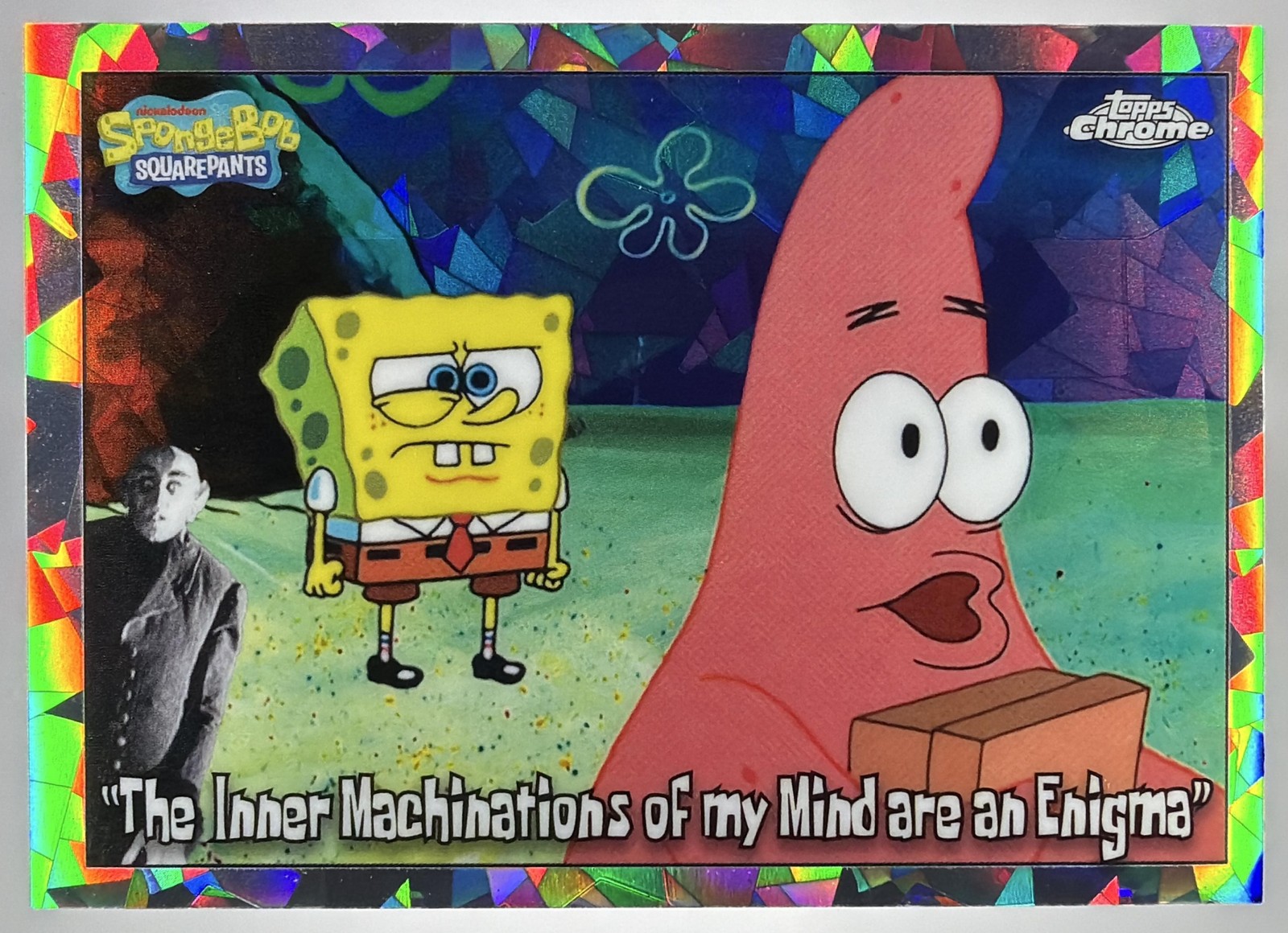 2025 Topps Chrome SpongeBob SquarePants Night Shift Manager /25 #71