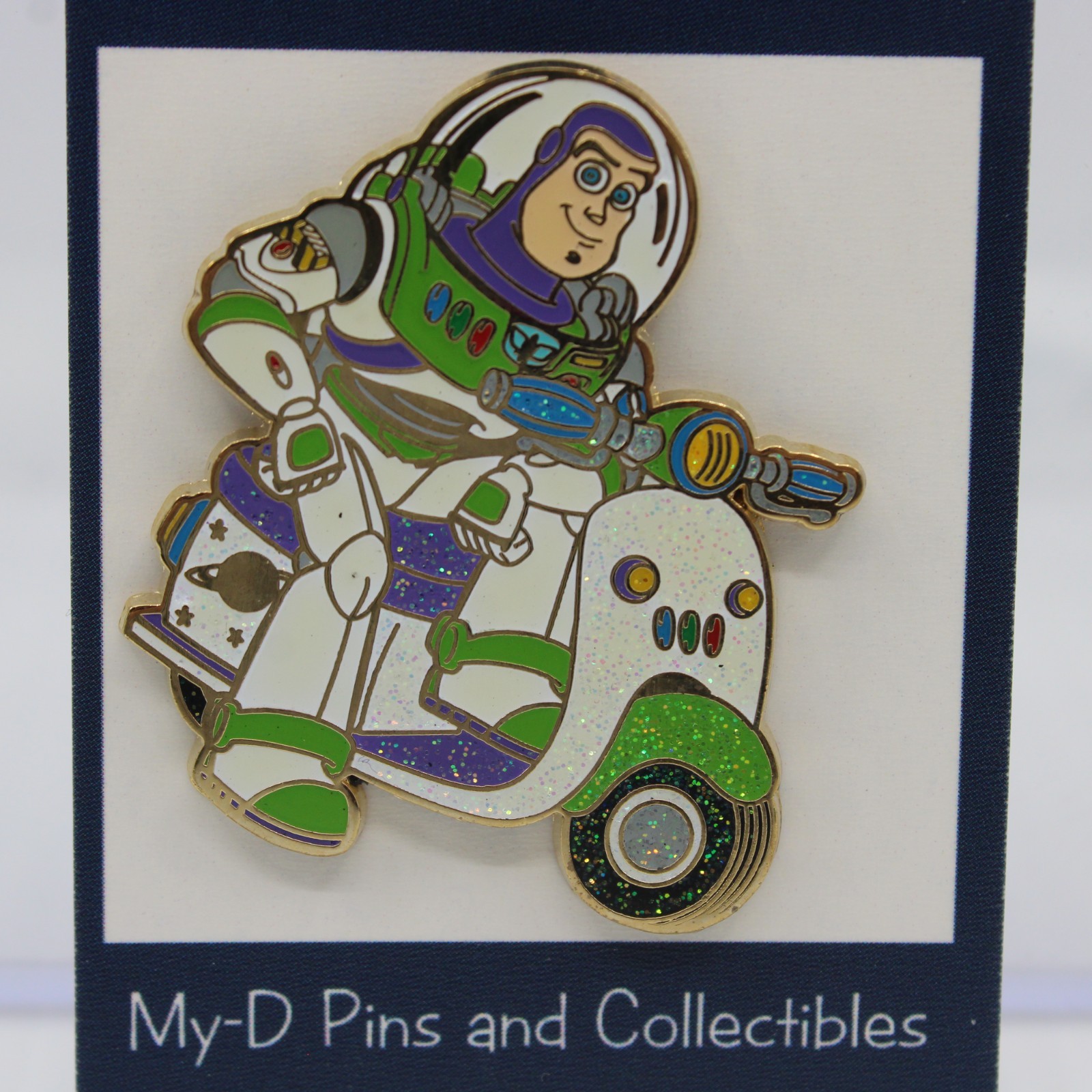 C4 Disney HKDL Pin Hong Kong Mystery Motorbike Scooter Buzz Lightyear