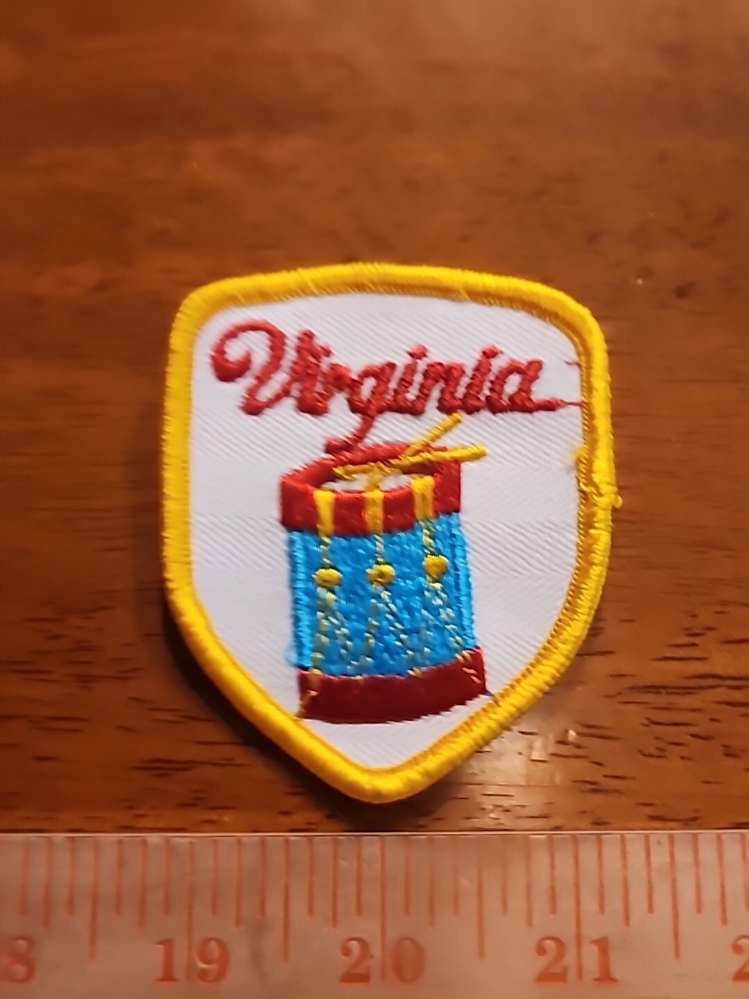 Vintage State of Virginia Patch V2 Vintage State of Virginia Patch V2