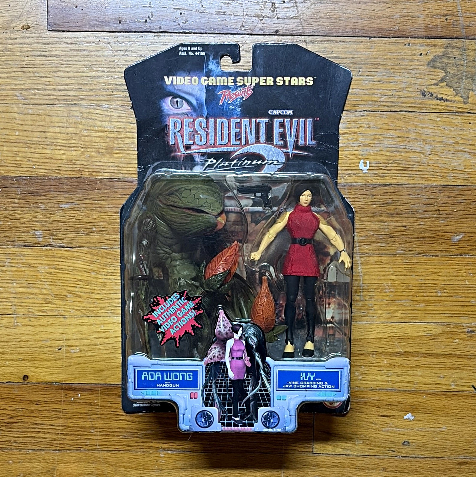 Toy Biz Resident Evil Platinum Ada Wong & Ivy Figure Set 1998 Toy Biz Resident Evil Platinum Ada Wong & Ivy Figure Set 1998