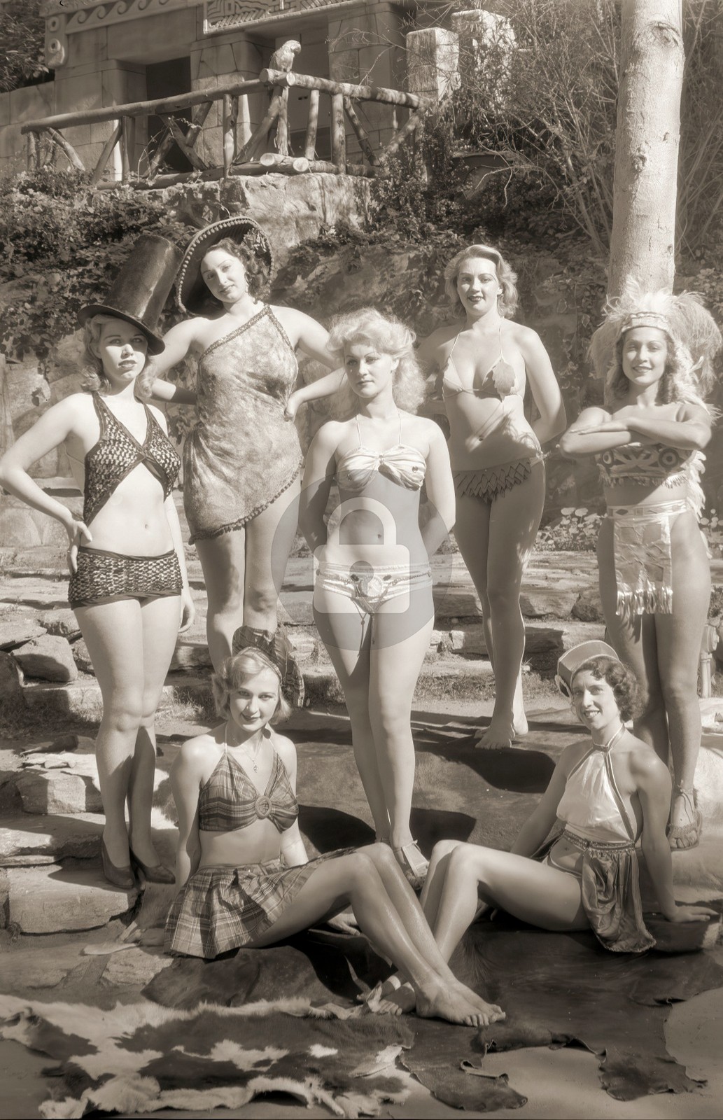 Zoro Garden Nudist Colony San Diego CPIE c1935 Performers RPPC Postcard COPY Zoro Garden Nudist Colony San Diego CPIE c1935 Performers RPPC Postcard COPY