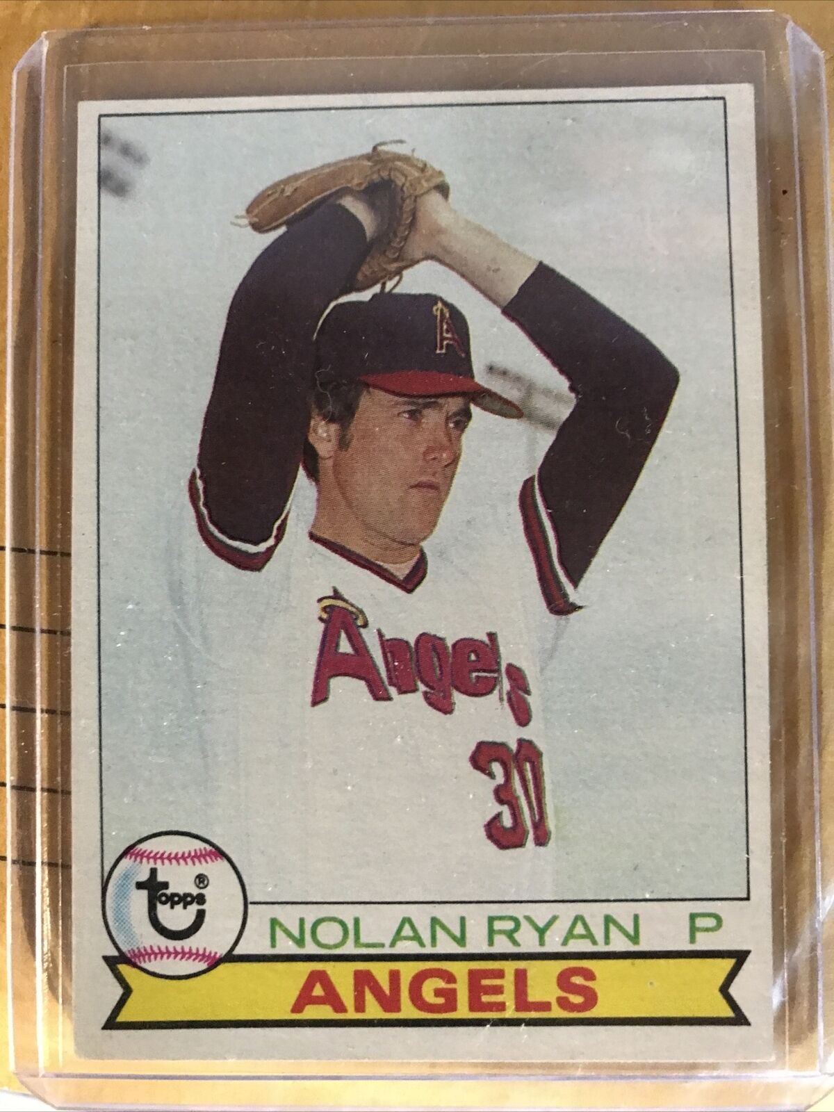 1979 Topps Nolan Ryan California Angels #115 Baseball Card
