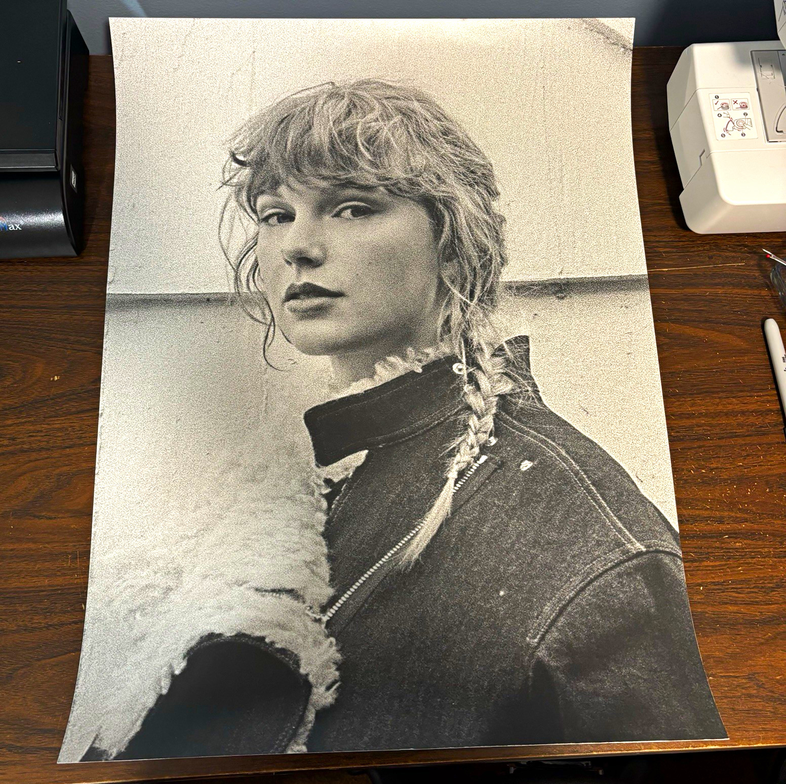 taylor swift evermore incandescent glow lithograph poster taylor swift evermore incandescent glow lithograph poster