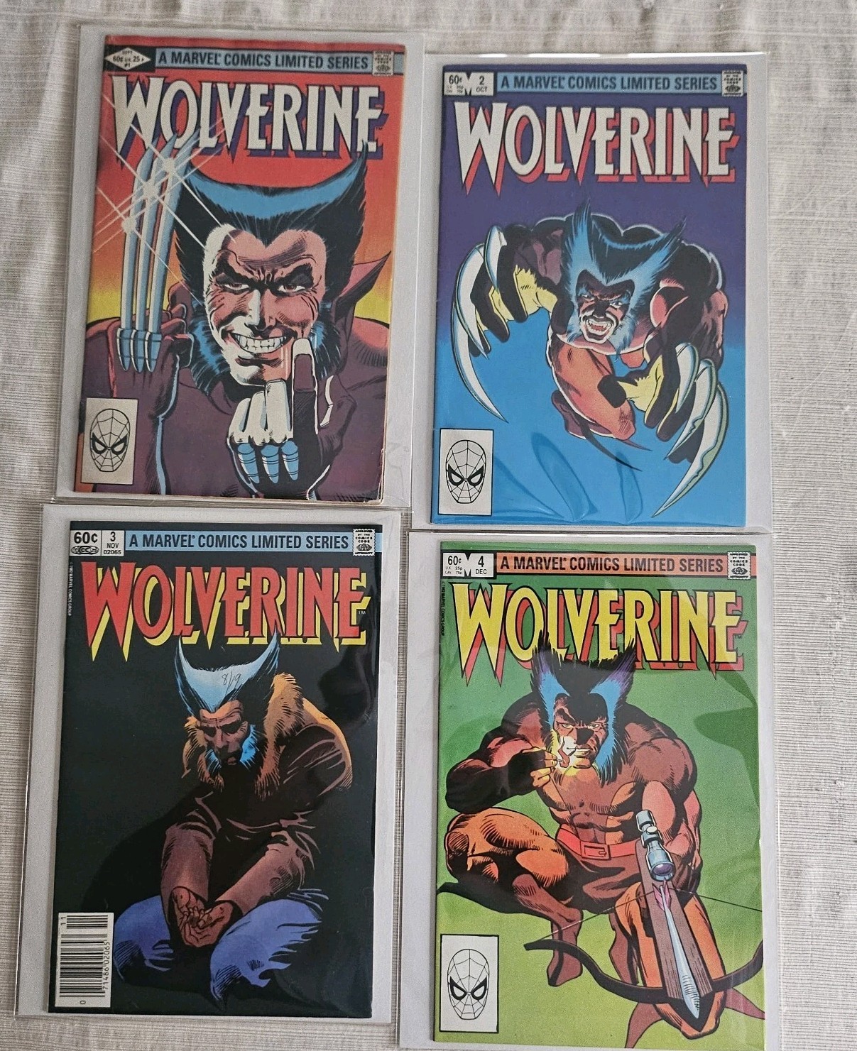 Wolverine Limited Series Set 1- 4