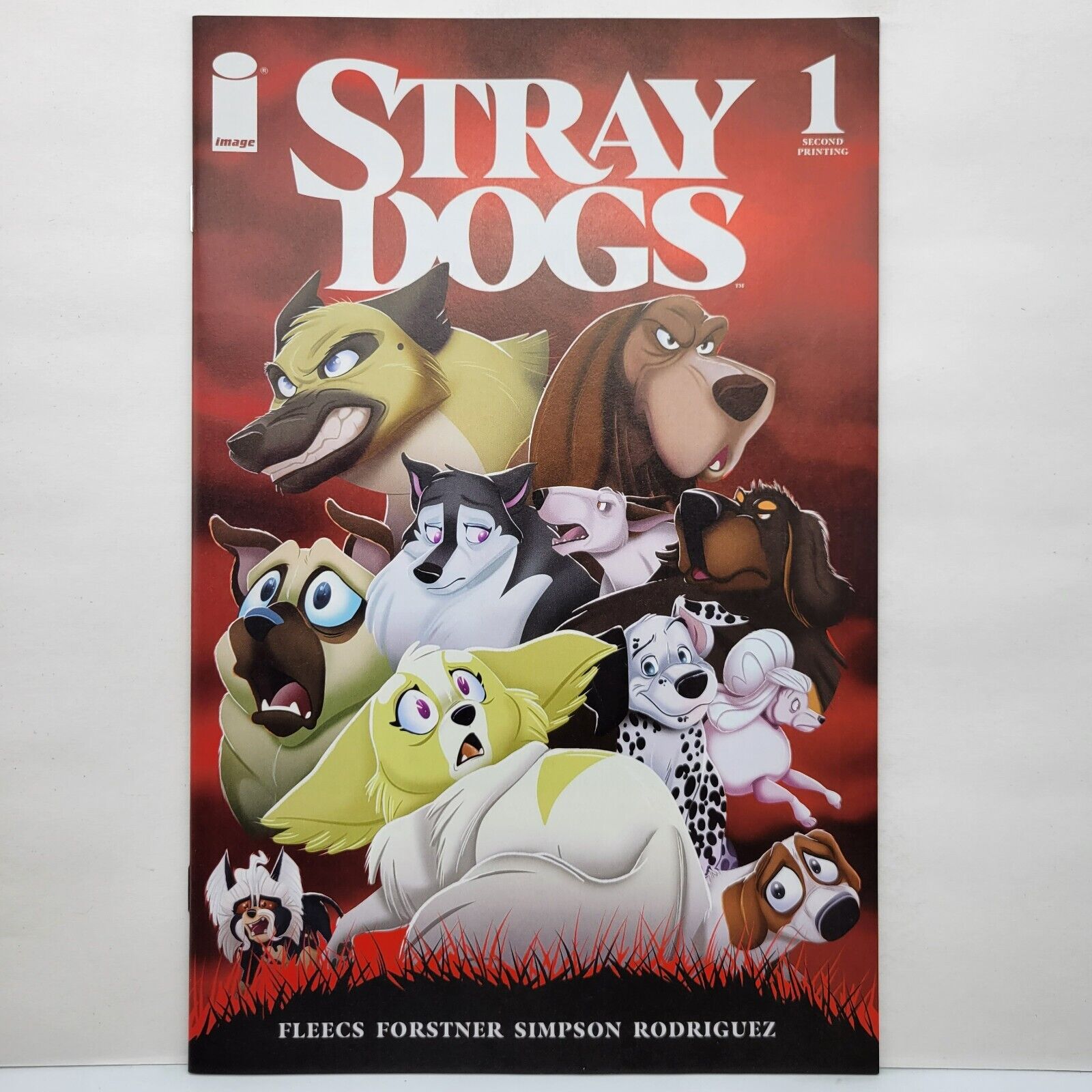 Stray Dogs #1 2nd Print 2021 Written by Tony Fleecs