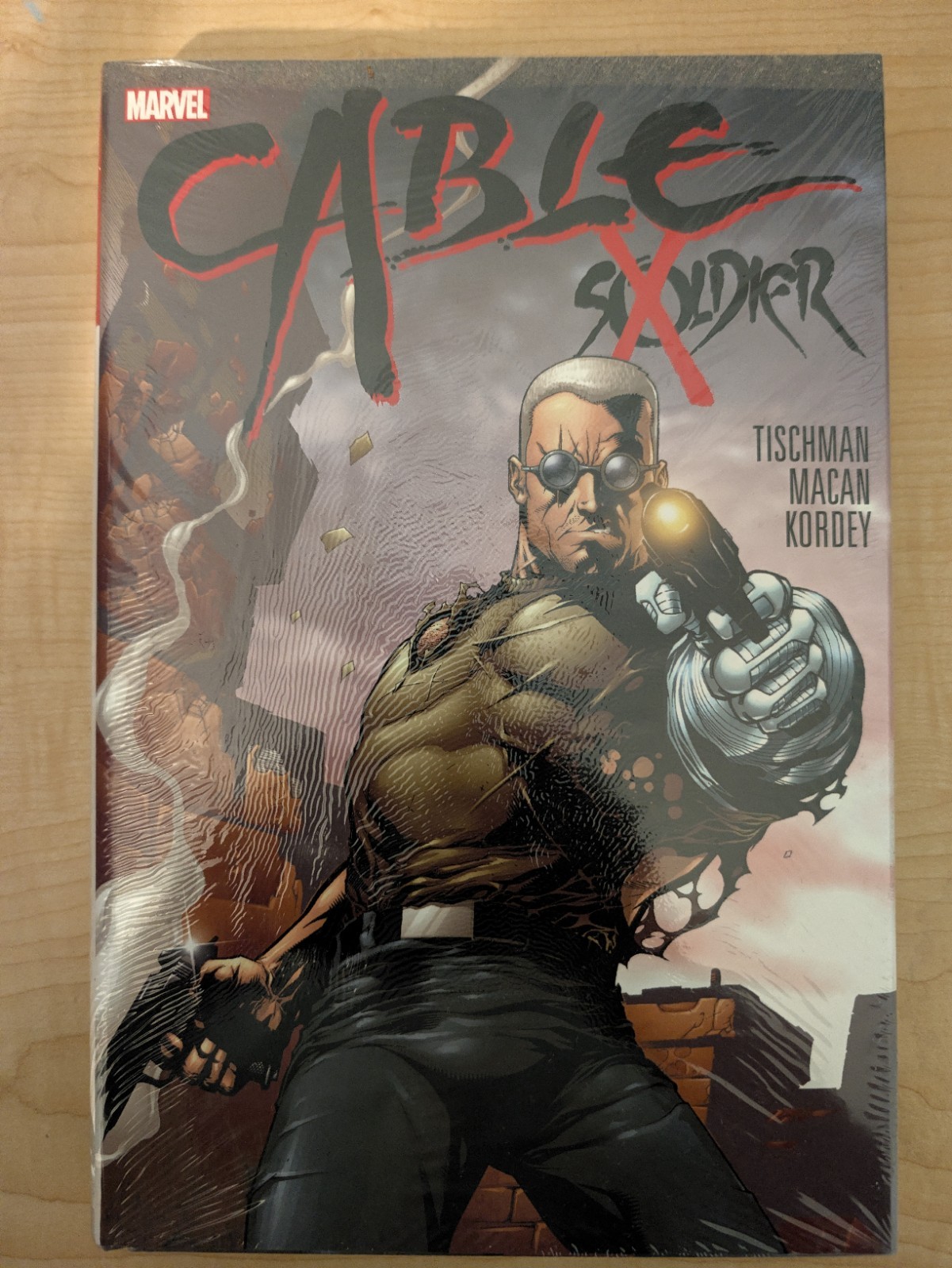 Rare Cable Soldier X Hardcover Book With Custom Omnibus Cover Rare Cable Soldier X Hardcover Book With Custom Omnibus Cover