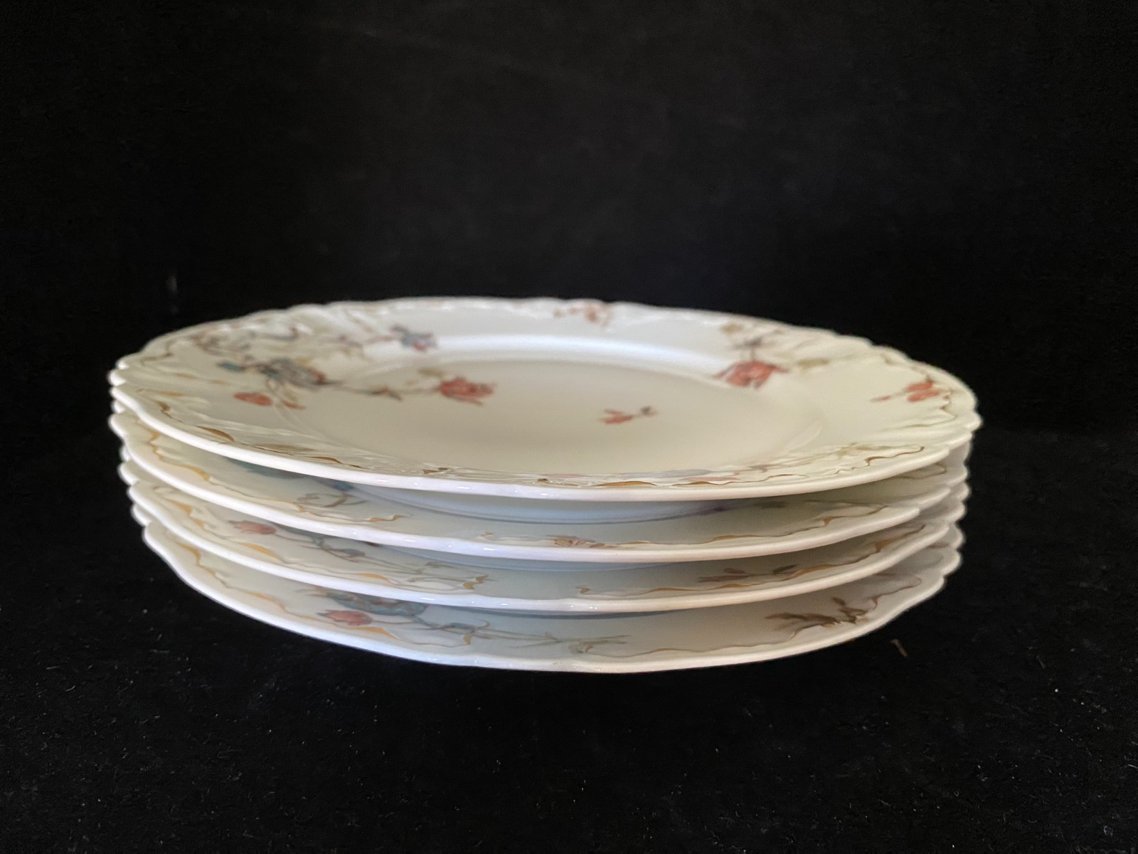 S/4 Antique Limoges Haviland 7.25\ S/4 Antique Limoges Haviland 7.25\