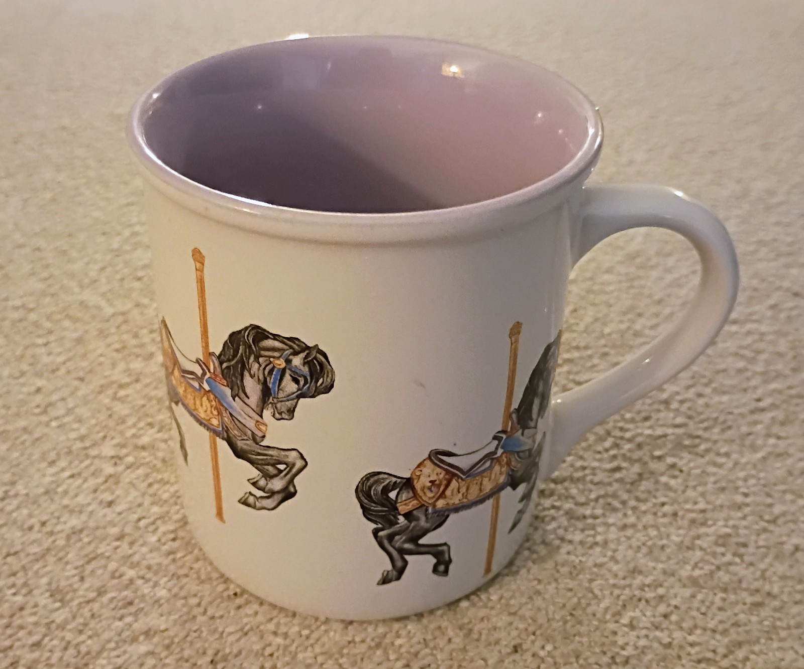 Vintage 1986 Willitts Designs Carousel Horse Ceramic Coffee Mug Mug Cup 10oz Vintage 1986 Willitts Designs Carousel Horse Ceramic Coffee Mug Mug Cup 10oz