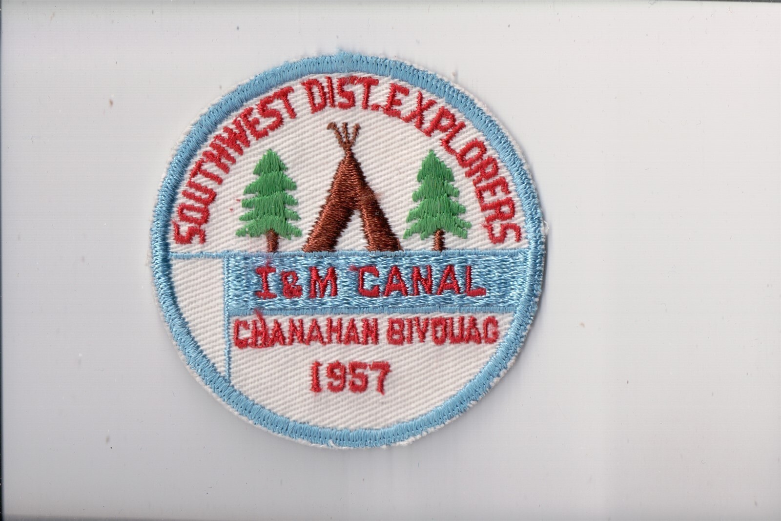 1957 Chanahan Bivouac Southwest District Explorers patch 1957 Chanahan Bivouac Southwest District Explorers patch
