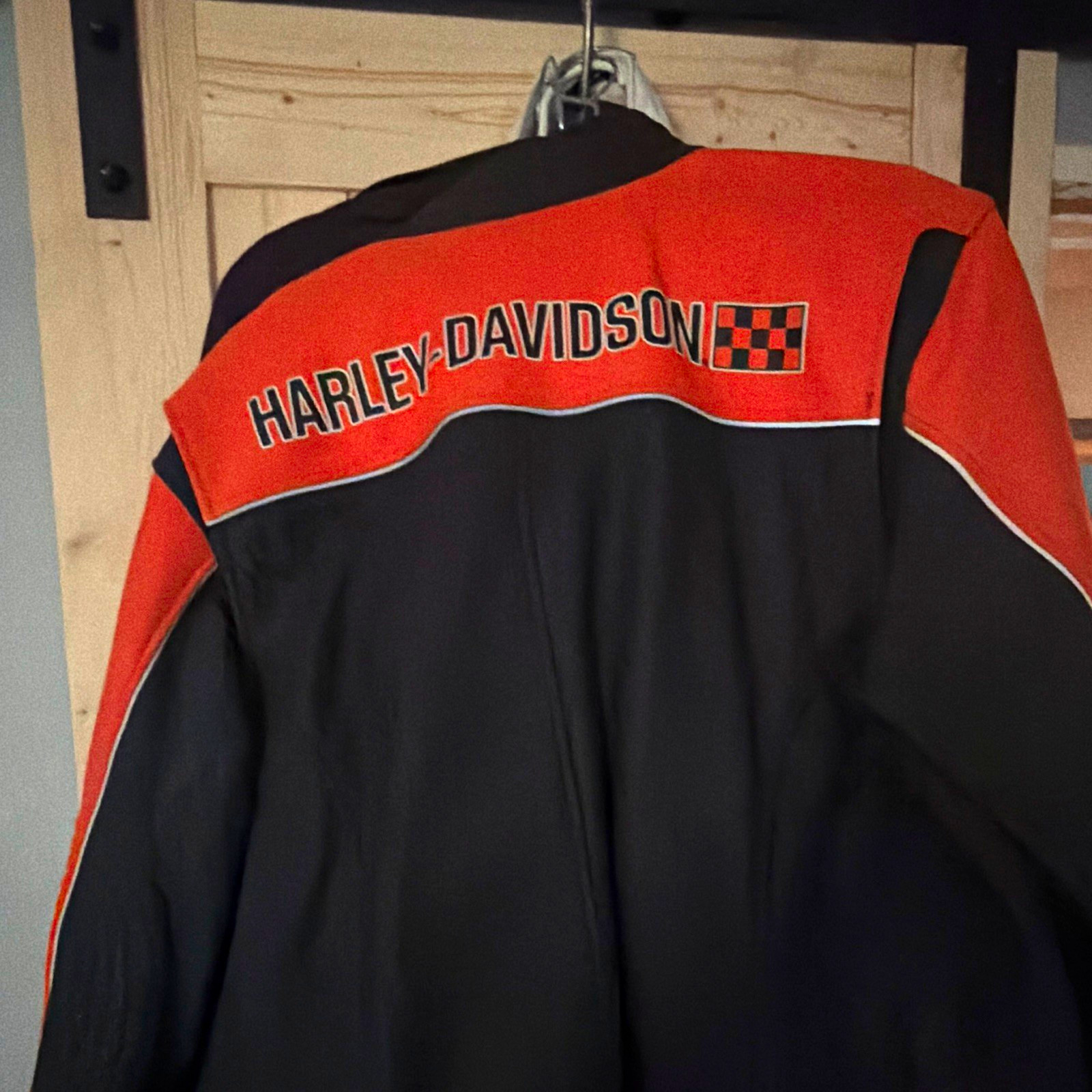 Harley-Davidson Black & Orange Jacket Harley-Davidson Black & Orange Jacket
