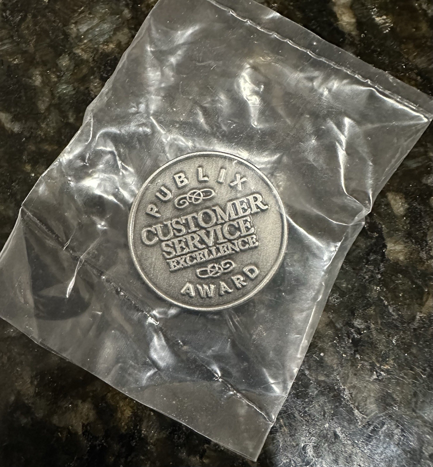 Publix Customer Service Excellance Award Lapel Pin NEW SEALED Publix Customer Service Excellance Award Lapel Pin NEW SEALED