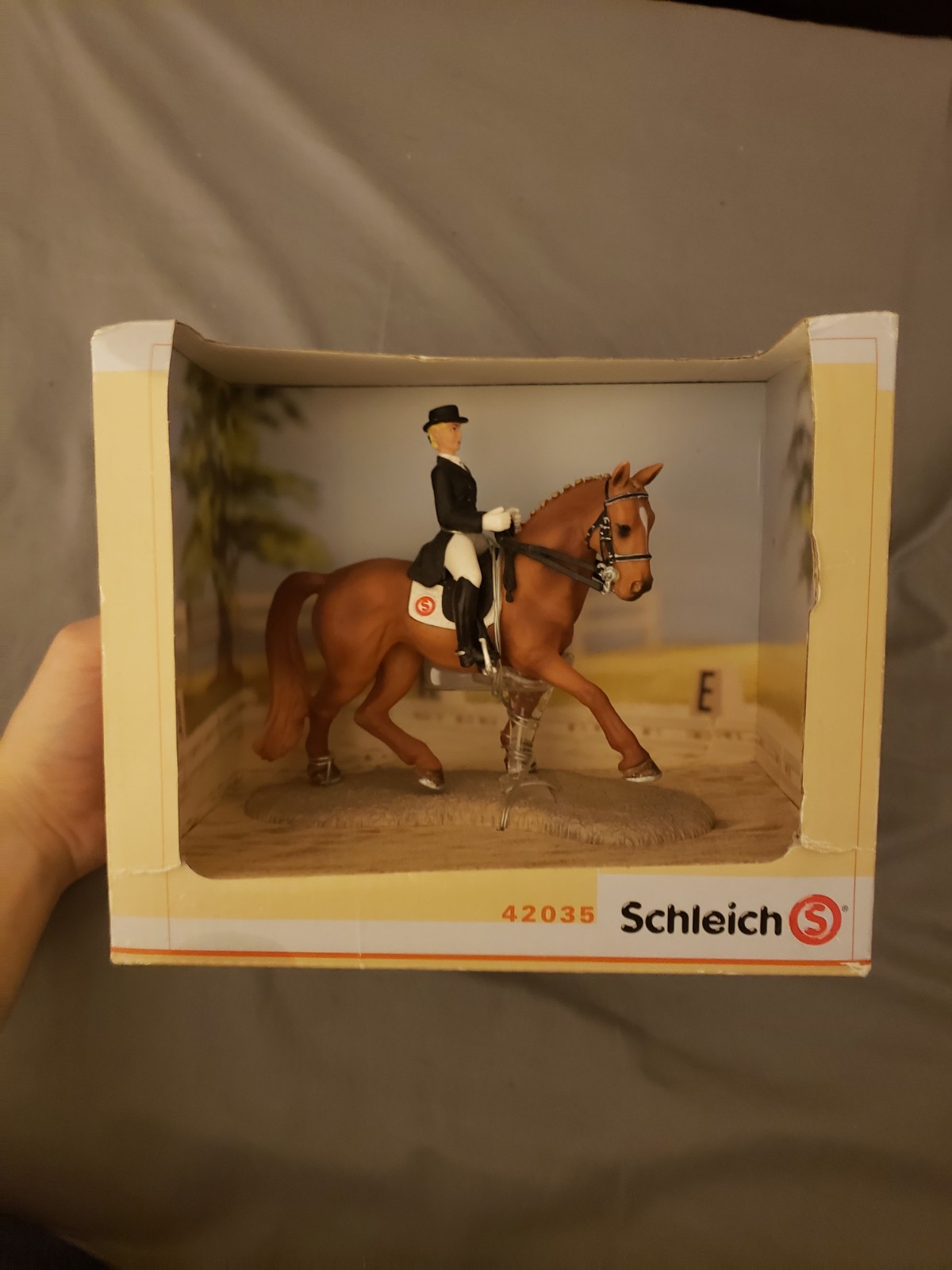 Schleich 42035 Dressage Riding Set Retired New In Box Made In 2009 Collectible Schleich 42035 Dressage Riding Set Retired New In Box Made In 2009 Collectible