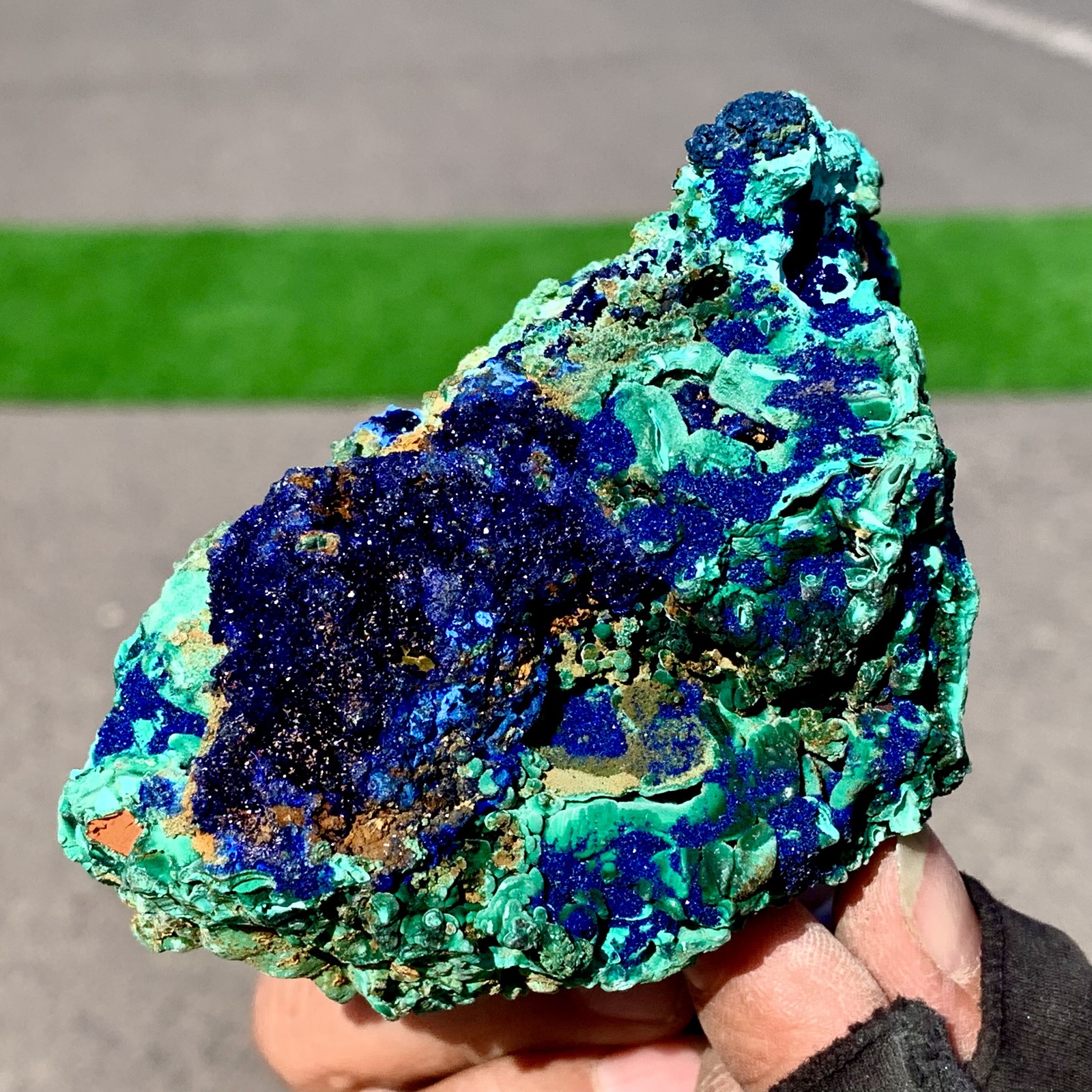 300G Best Natural Azurite/Malachite raw Crystal Mineral Specimen 300G Best Natural Azurite/Malachite raw Crystal Mineral Specimen