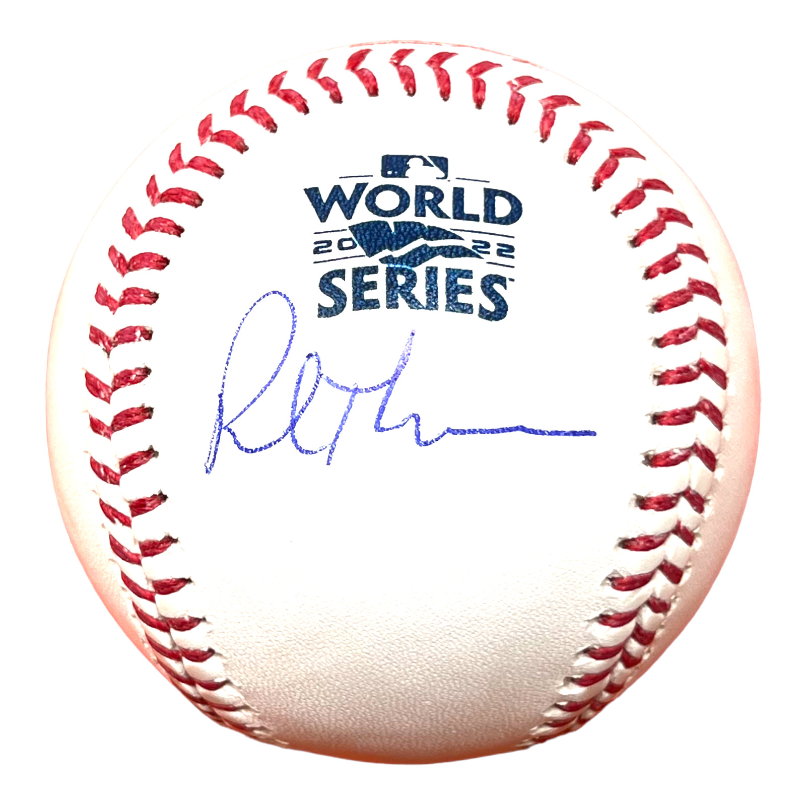 Philadelphia Phillies Manager Rob Thomson Autographed Rawlings World Series B...