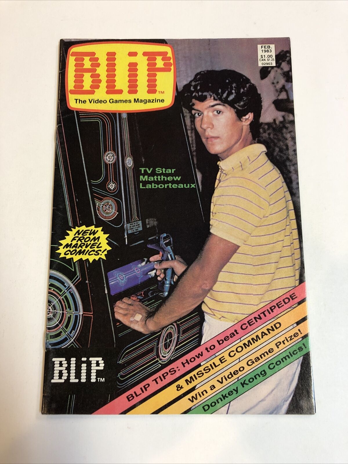 Blip (1983) # 1 (Vg/F) | 1st App Donkey Kong  Video Game Comics Scarce 